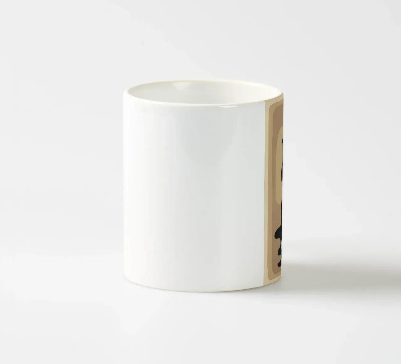 Modern Abstract Art 52 tazza in ceramica da Flow Line