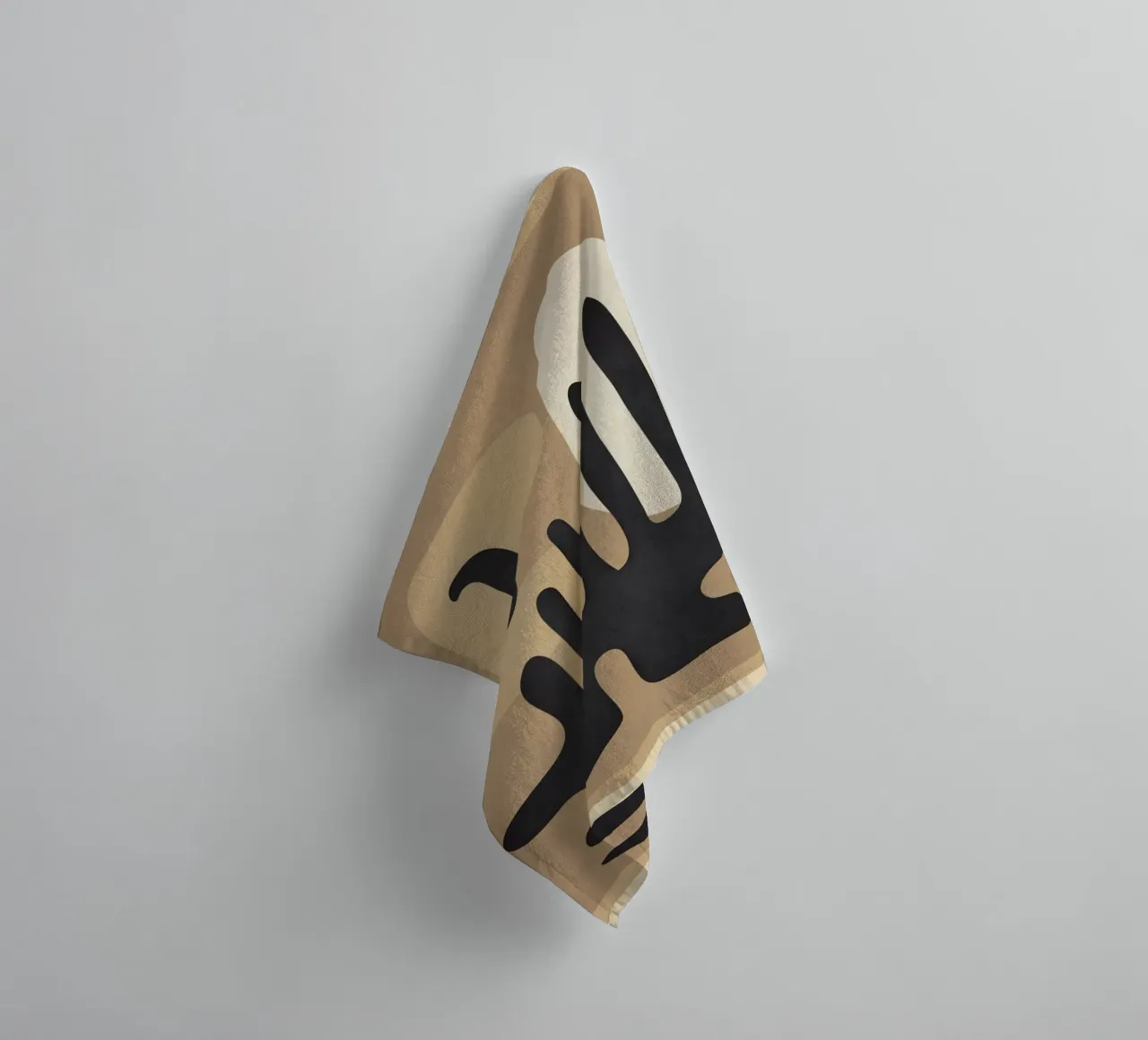 Modern Abstract Art 52 asciugamano da bagno da Flow Line