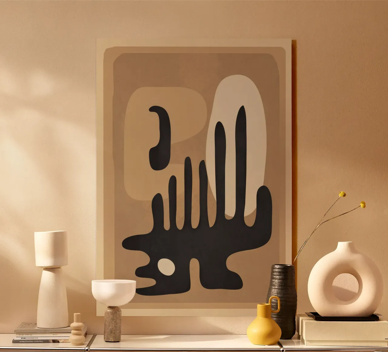 Modern Abstract Art 52 alluminio dibond da Flow Line