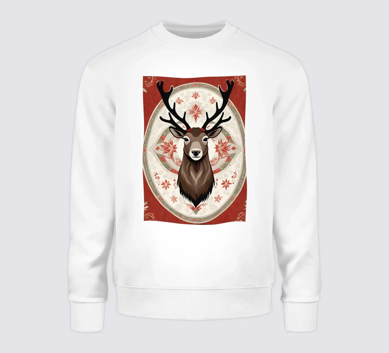 Reno de Navidad sudadera de Twinkle & Thread