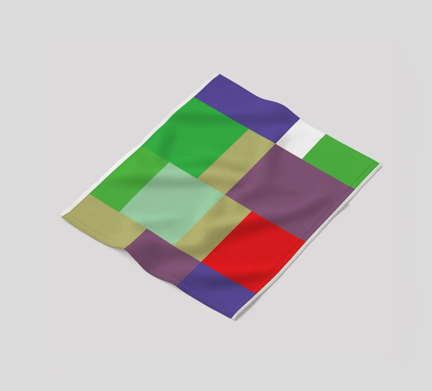 rectangle vector colour Fleecedecke von Plumpz