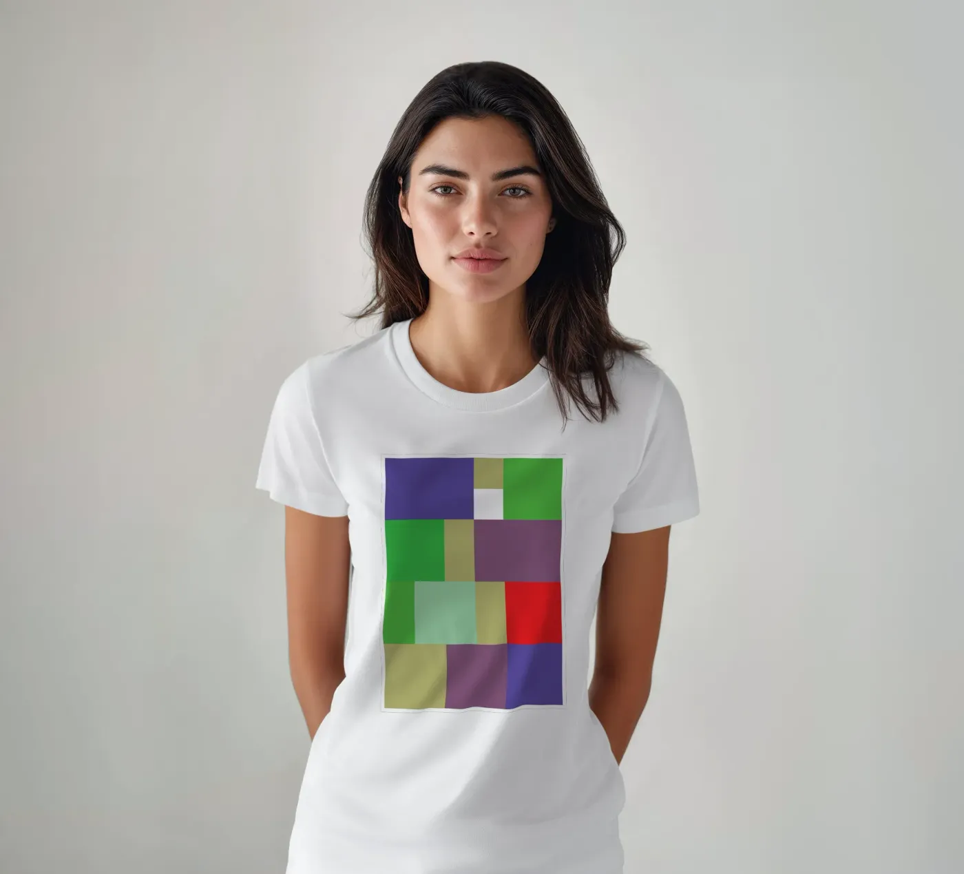 rectangle vector colour T-Shirt von Plumpz