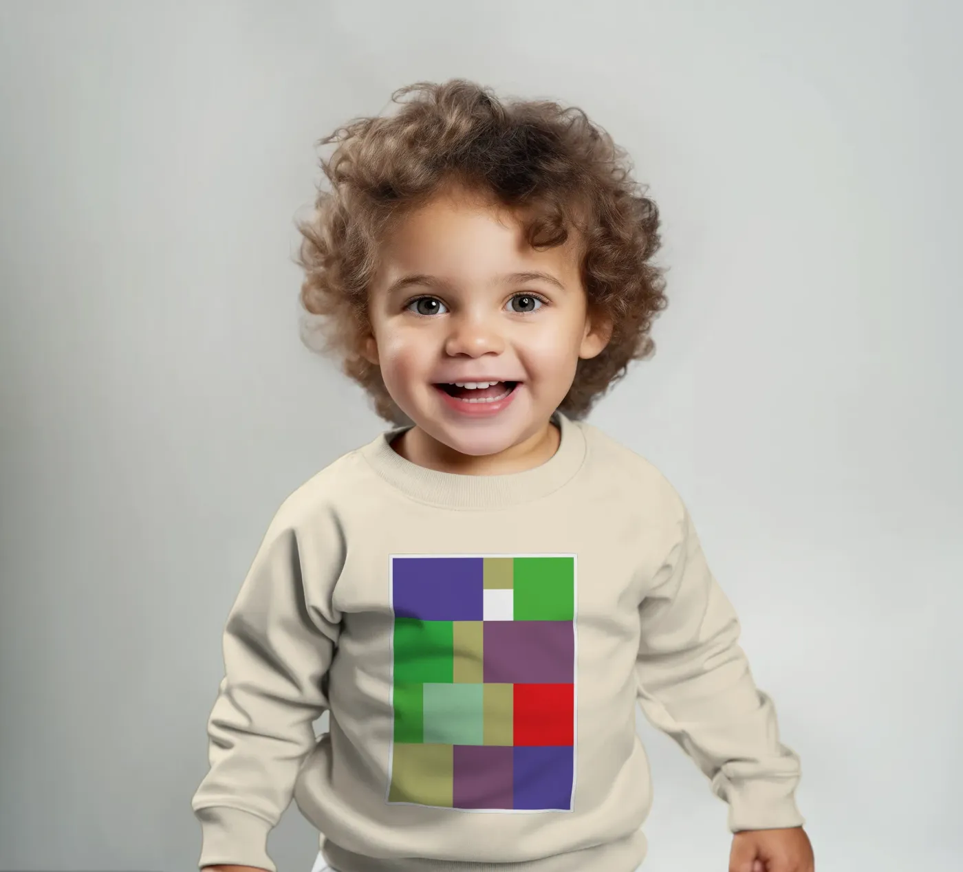 rettangolo colore vettoriale felpa neonato da Plumpz