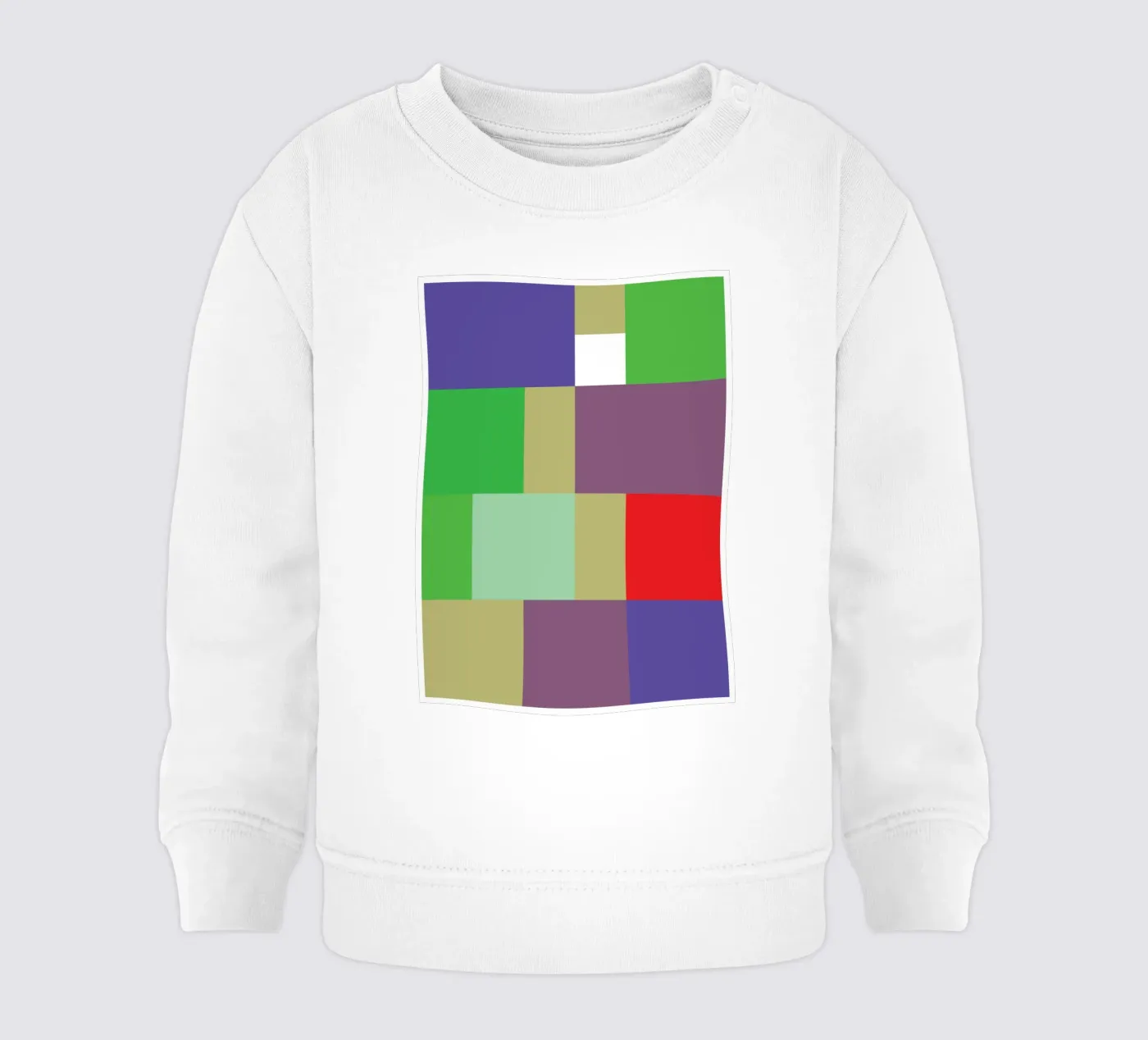 rettangolo colore vettoriale felpa neonato da Plumpz