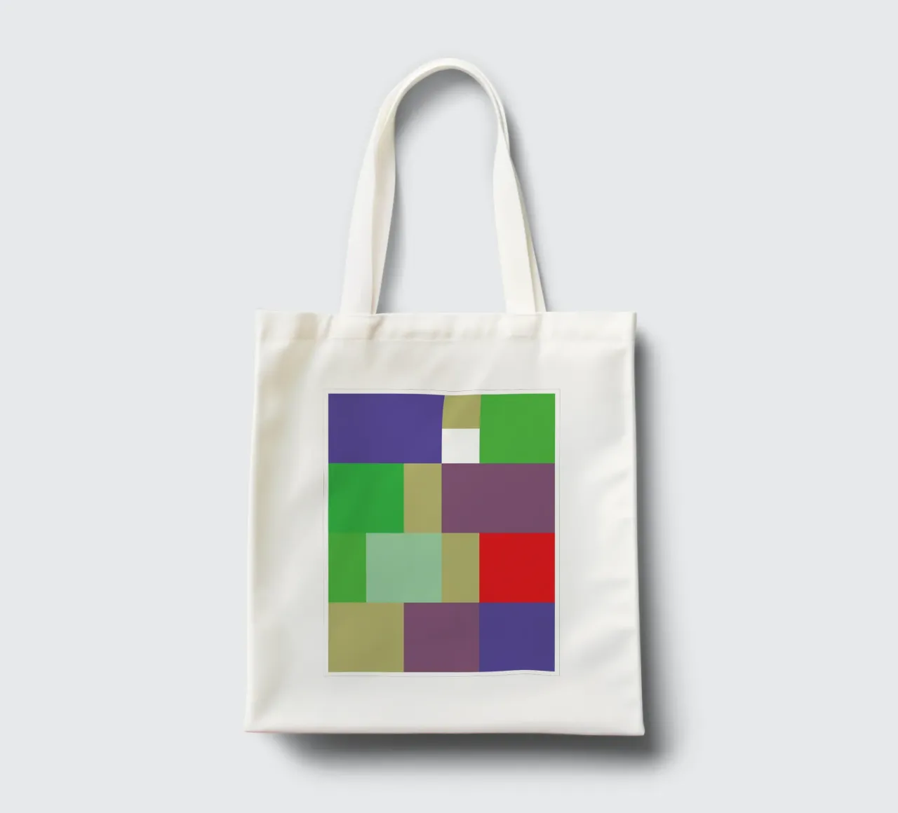 rectangle vector color tote bag de Plumpz