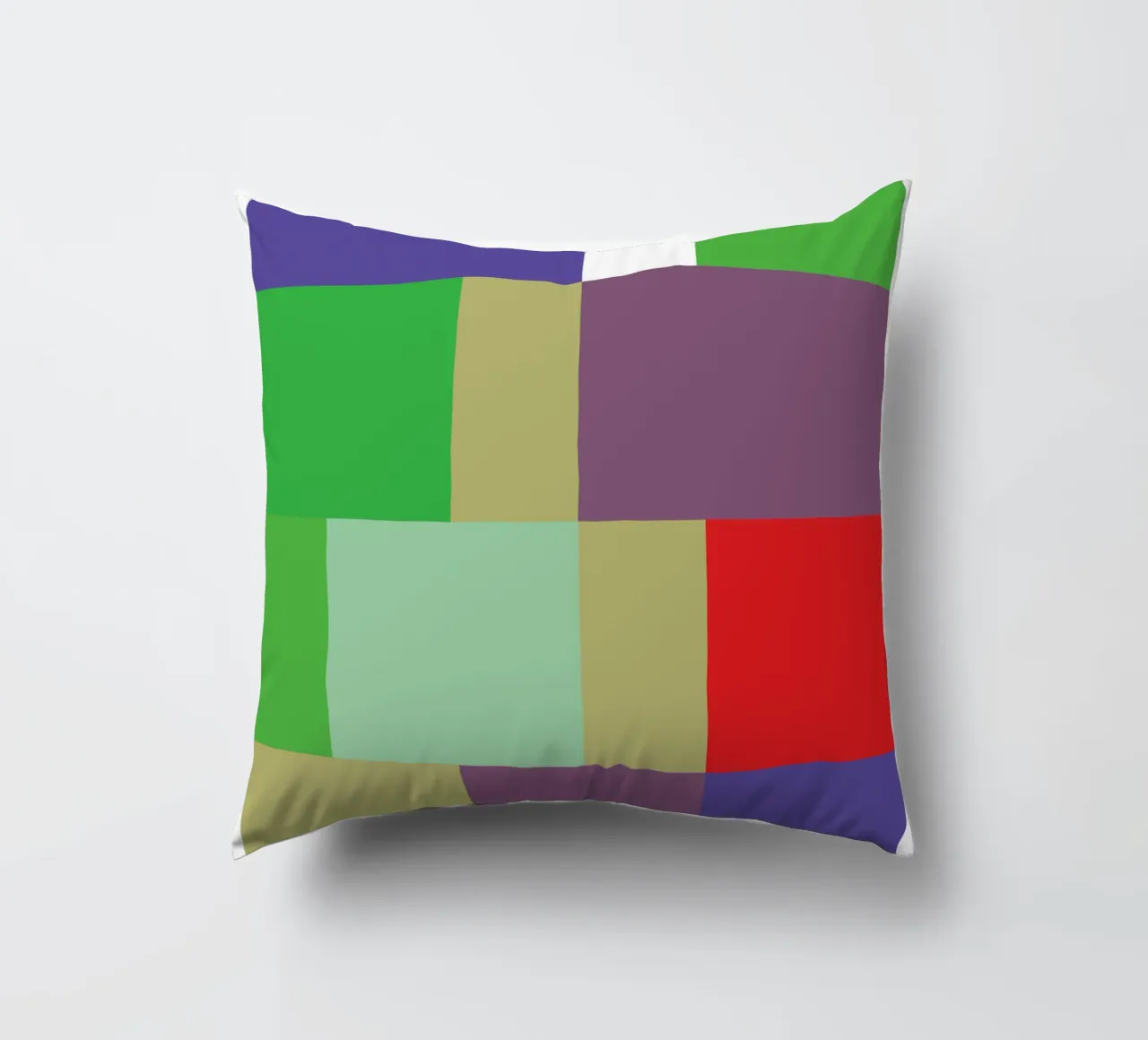rettangolo colore vettoriale cuscino da Plumpz