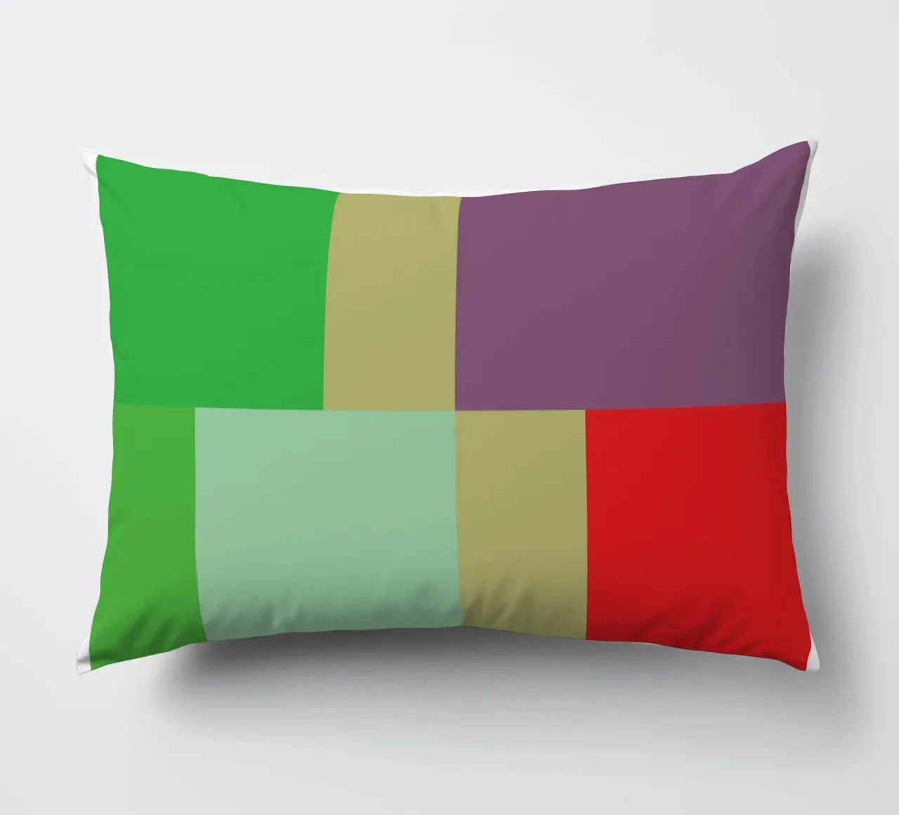 rettangolo colore vettoriale cuscino da Plumpz