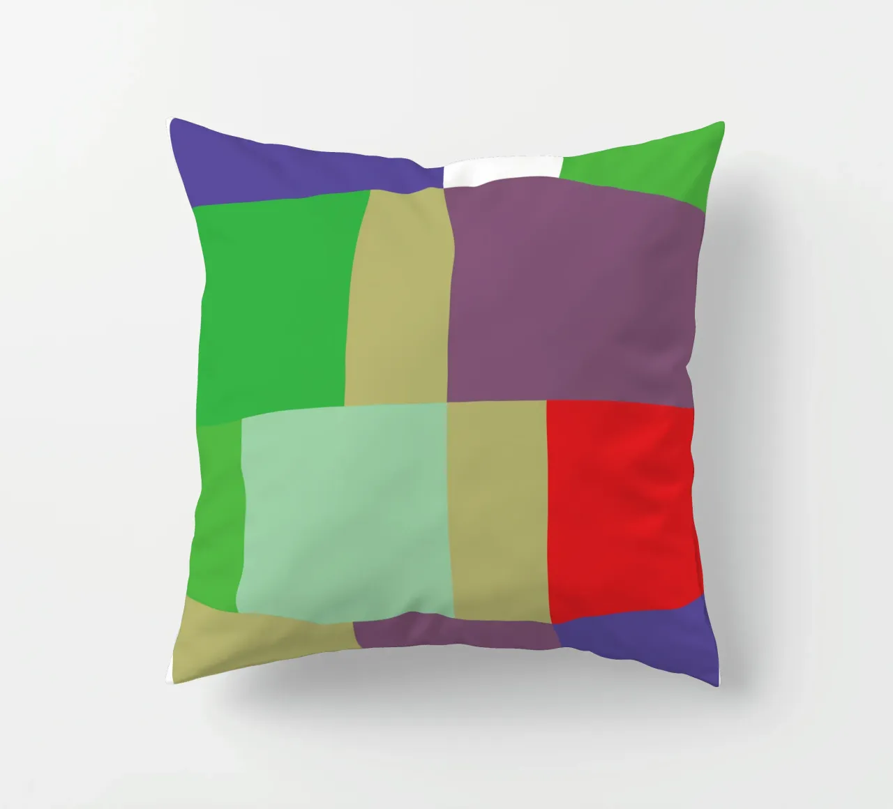 rettangolo colore vettoriale cuscino da Plumpz