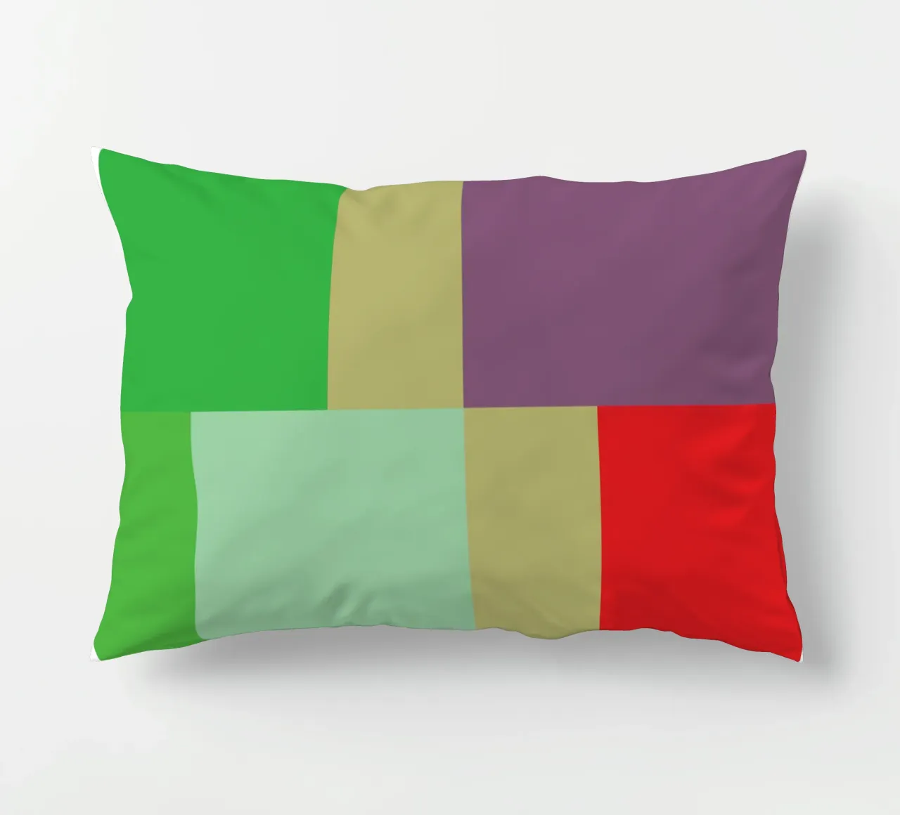 rettangolo colore vettoriale cuscino da Plumpz