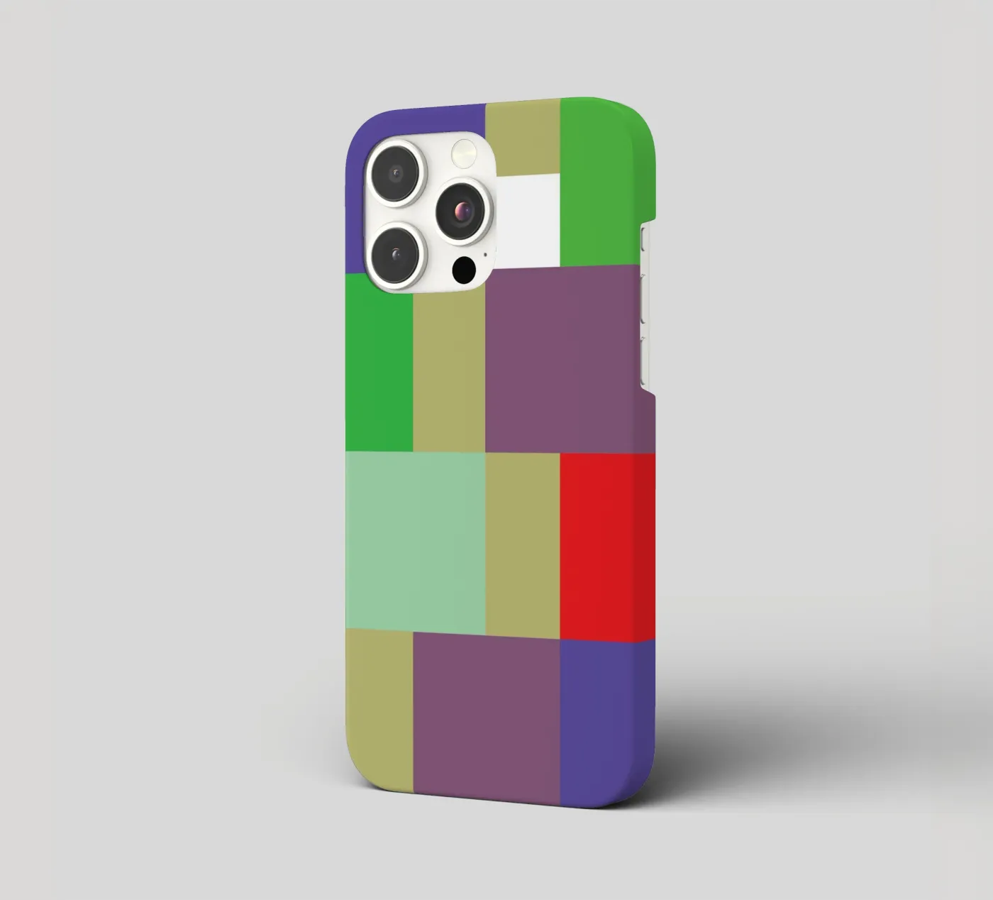 rectangle vector colour iphone case by Plumpz