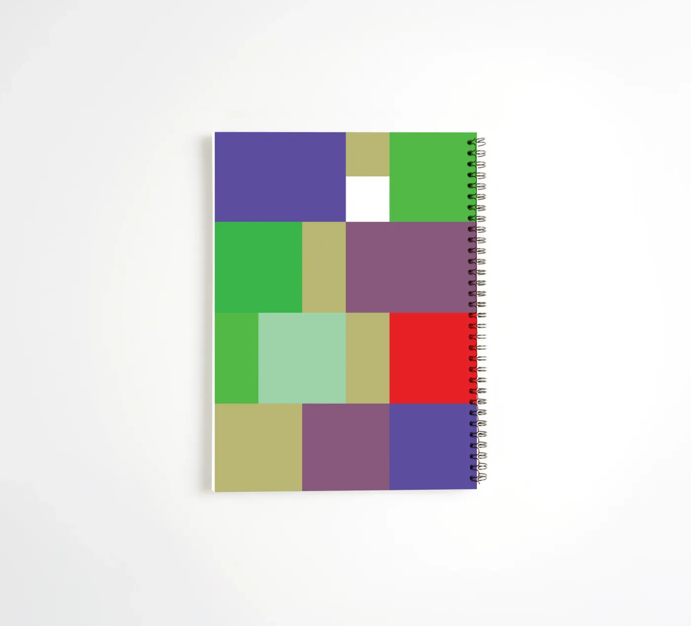 rectangle vector colour spiral notebook by Plumpz