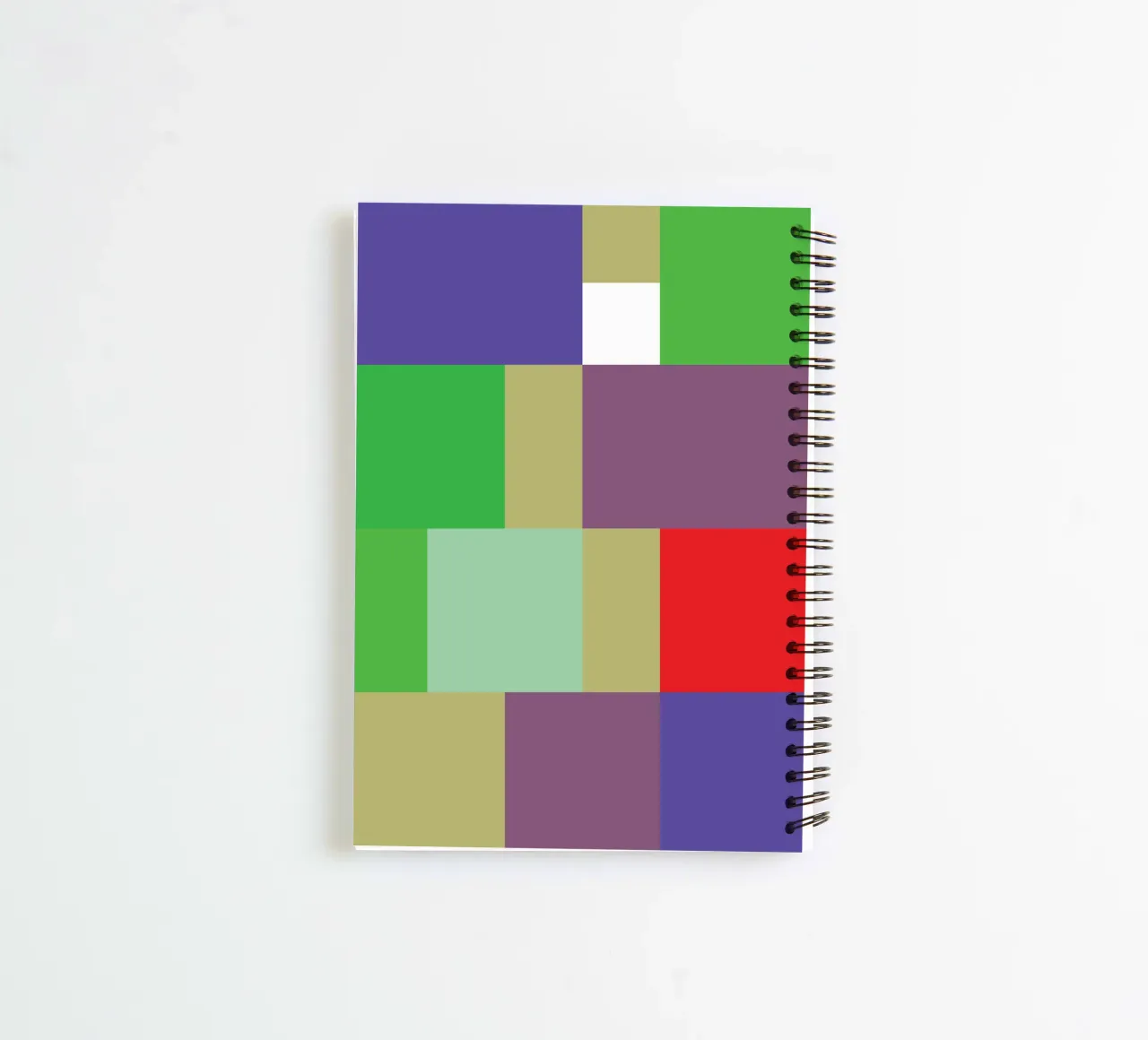 rectangle vector colour spiral notebook by Plumpz
