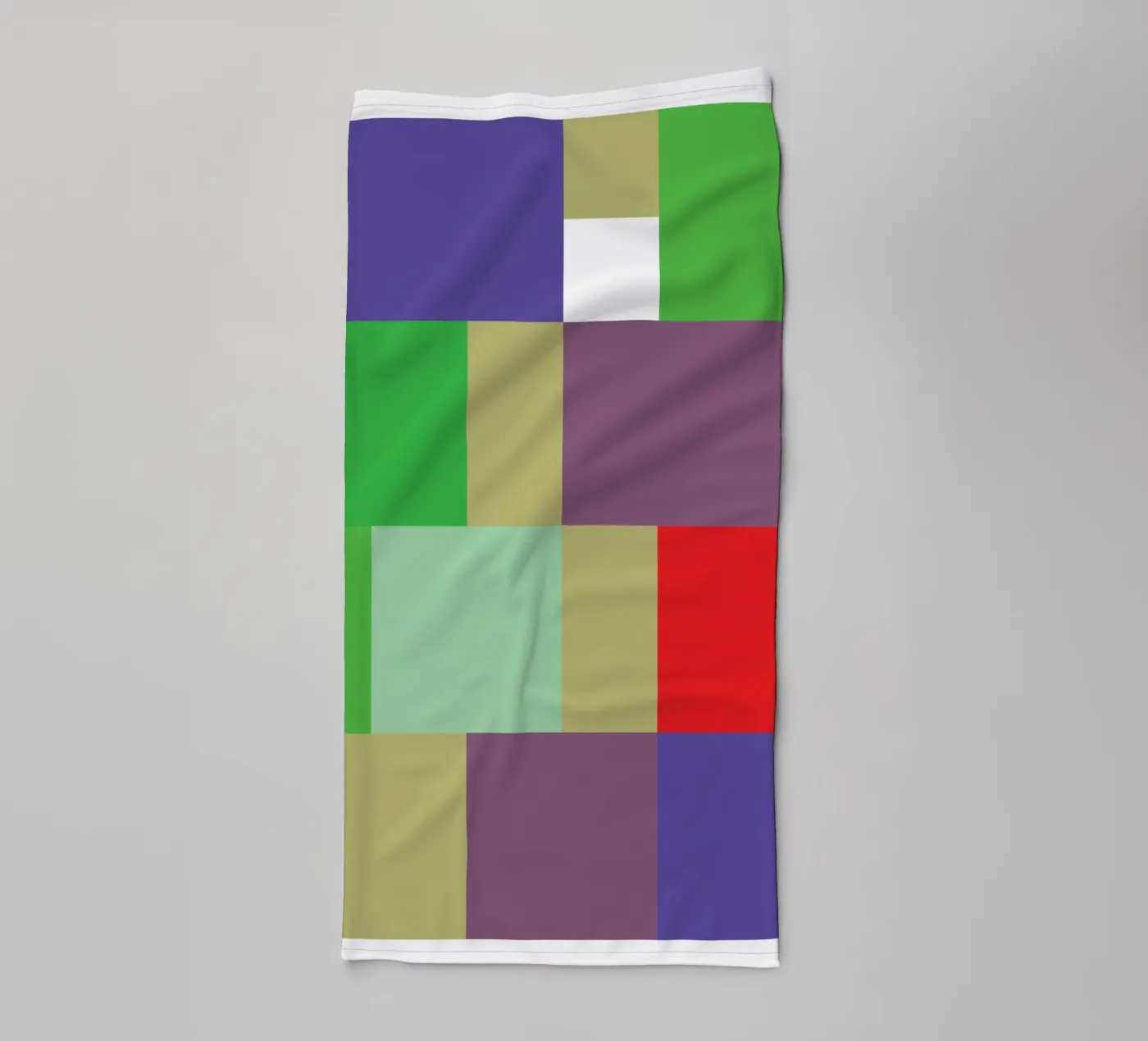 rectangle vector colour badhanddoek van Plumpz