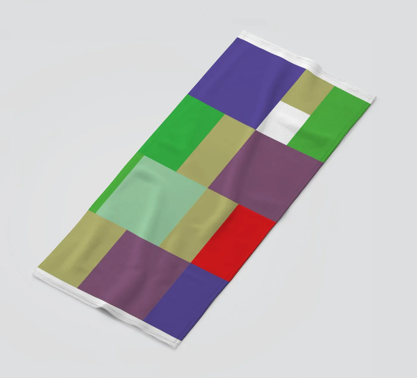 rectangle vector colour strandhanddoek van Plumpz