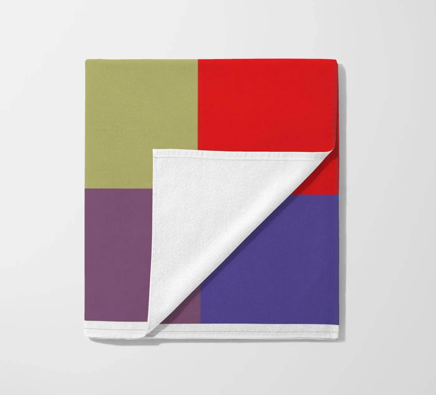 rectangle vector colour strandhanddoek van Plumpz