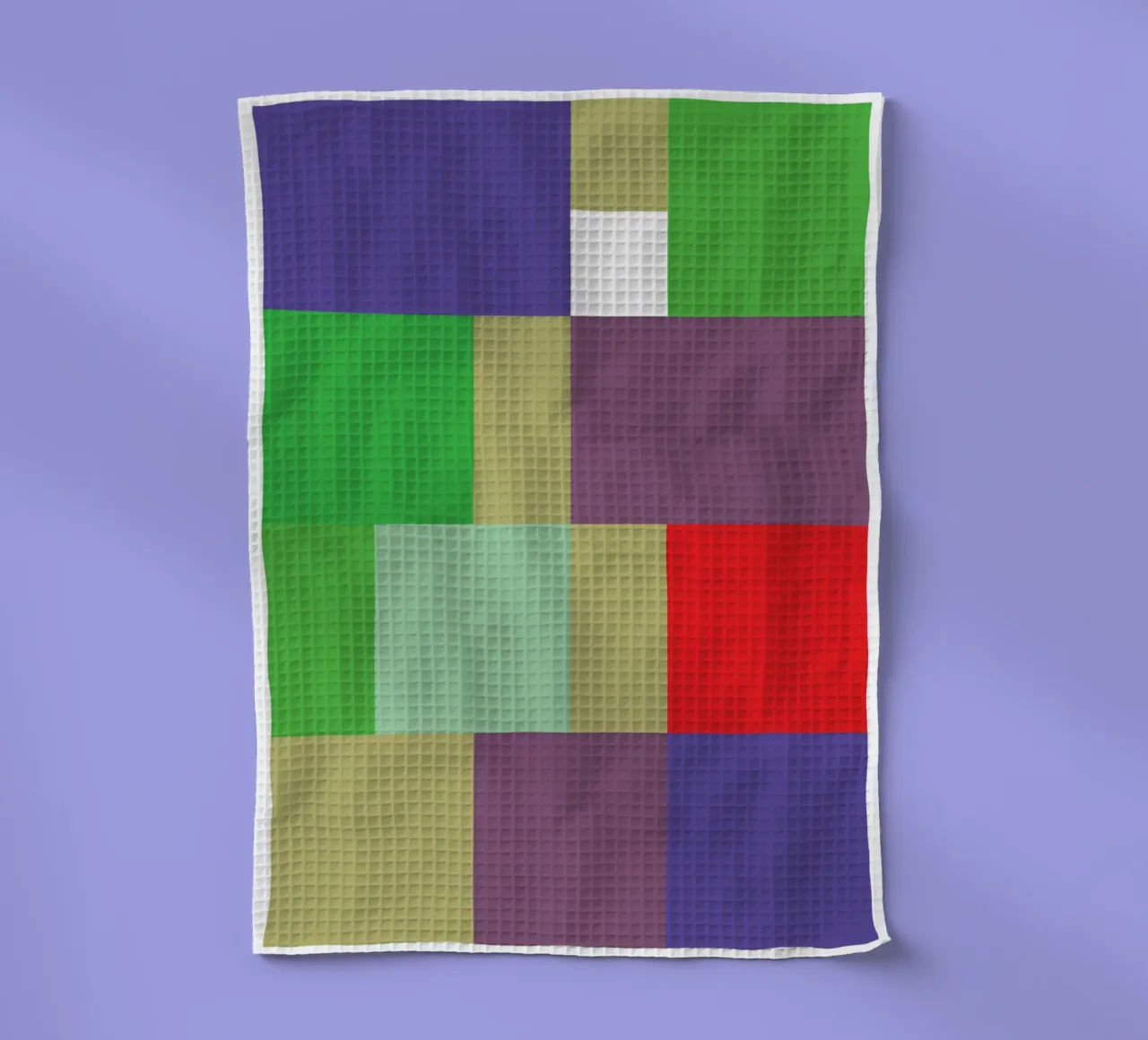 rectangle vector colour tea towel by Plumpz