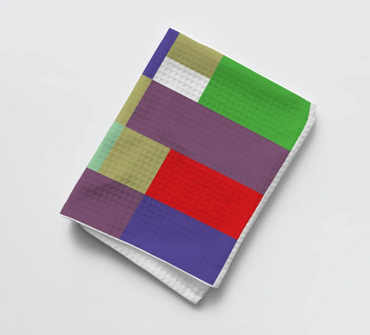 rectangle vector colour tea towel by Plumpz