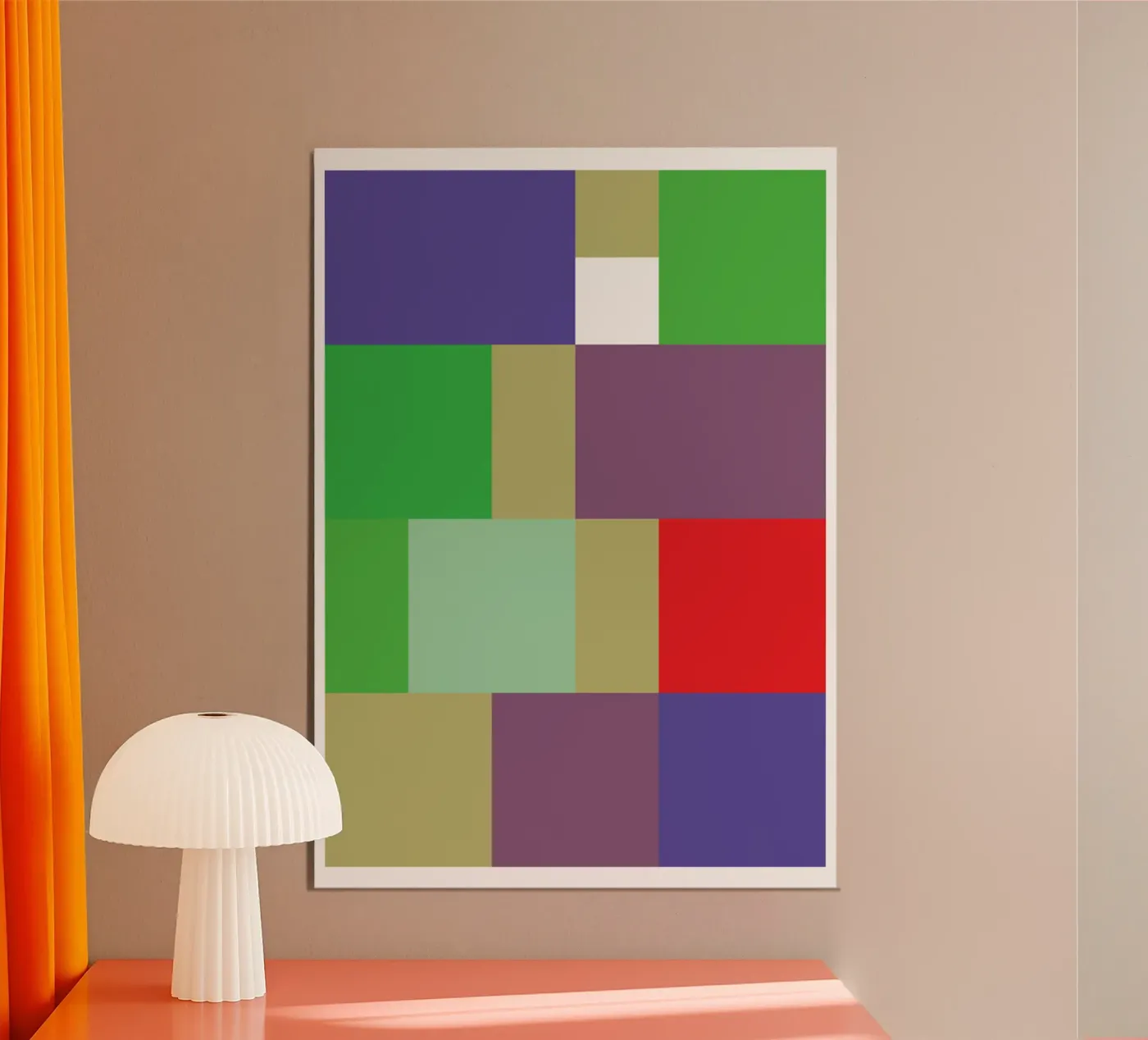 rettangolo colore vettoriale poster da Plumpz