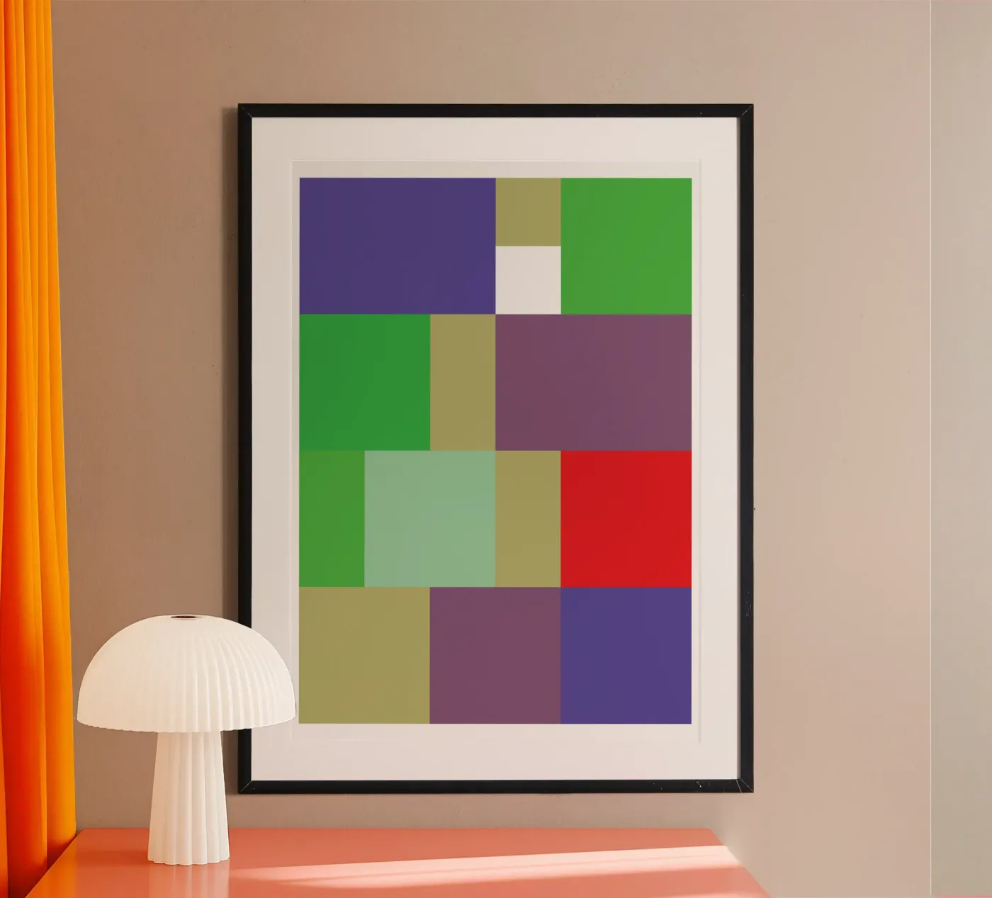 rettangolo colore vettoriale poster da Plumpz