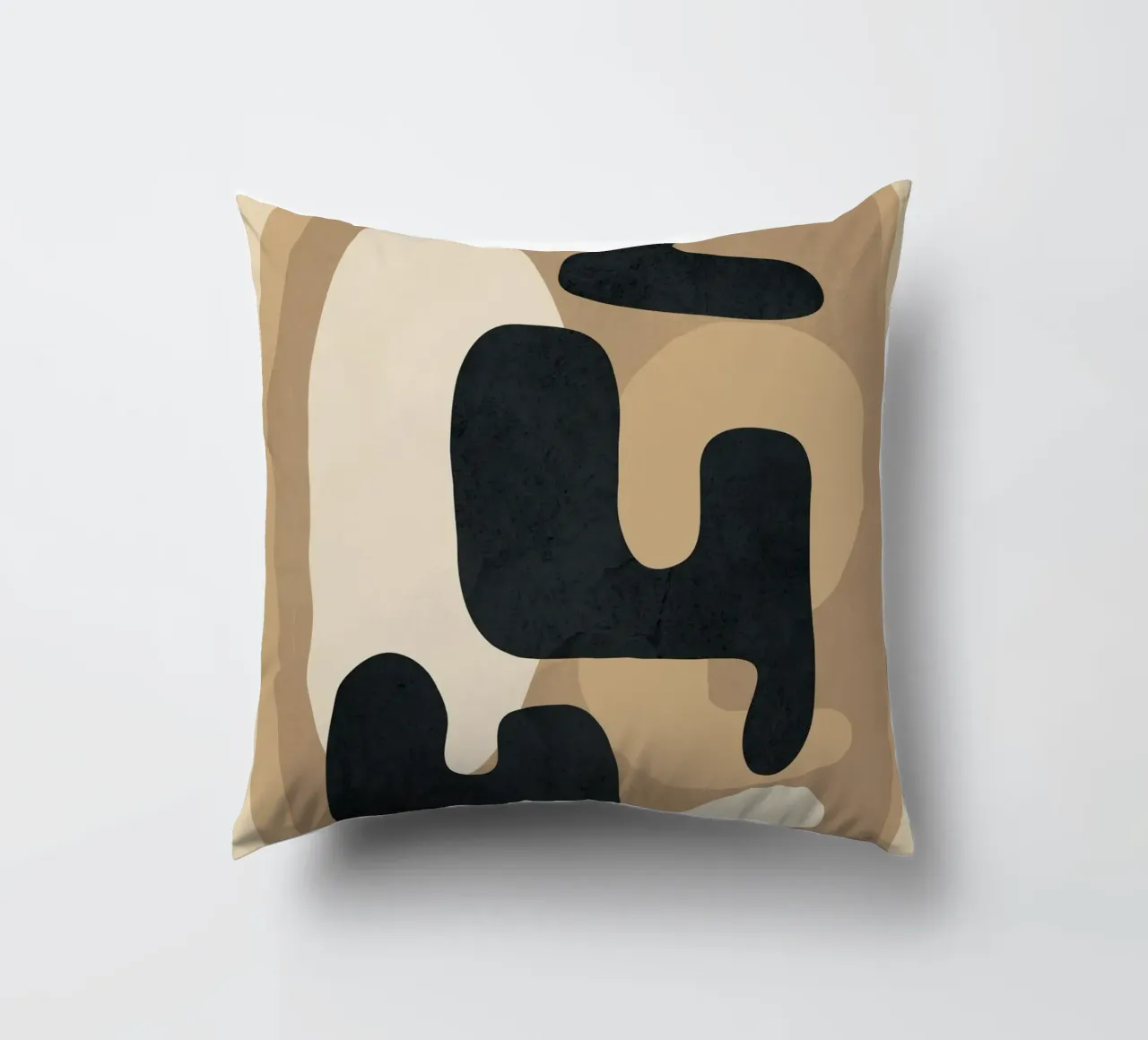 Modern Abstract Art 53 cuscino da Flow Line