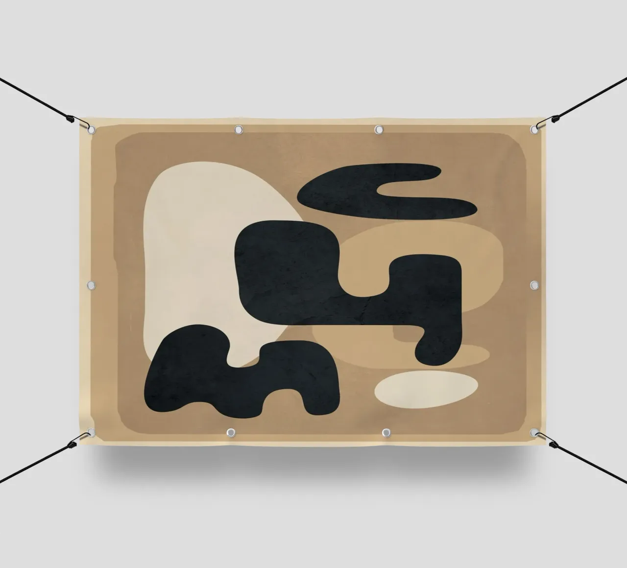 Modern Abstract Art 53 telo in pvc da Flow Line