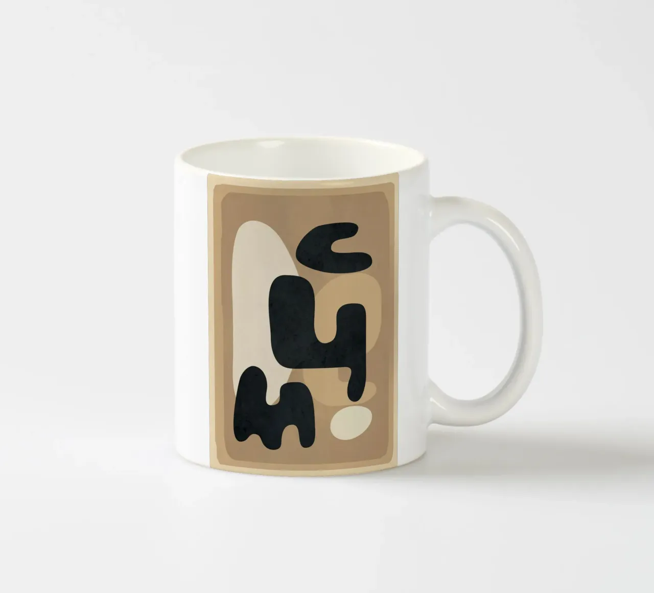 Modern Abstract Art 53 tazza in ceramica da Flow Line
