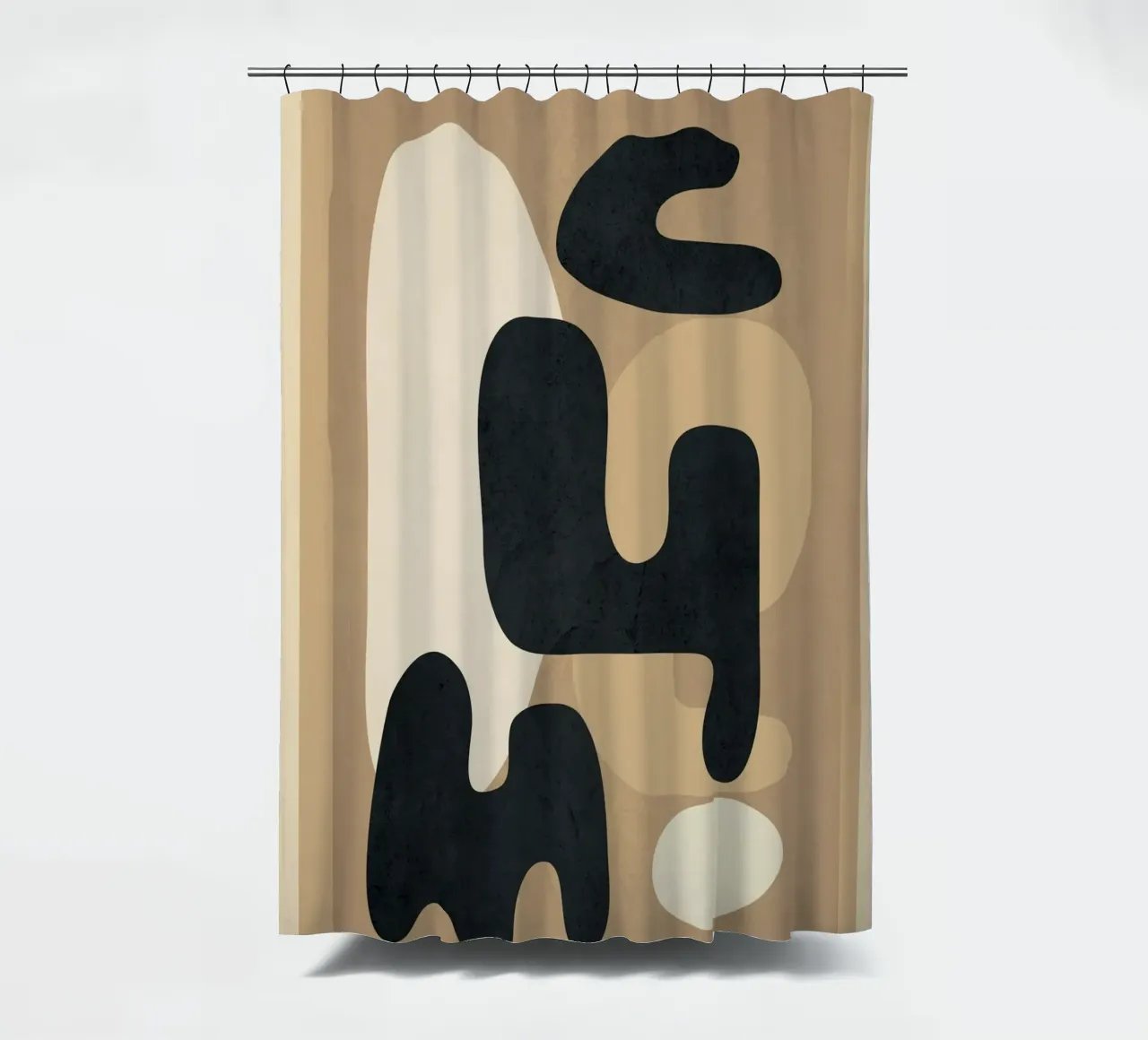 Modern Abstract Art 53 tenda da doccia da Flow Line