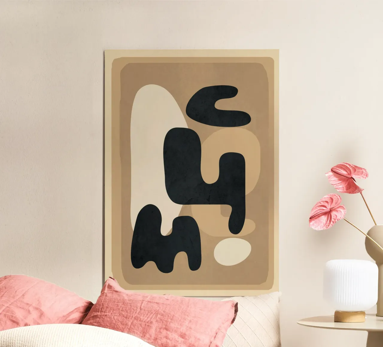 Modern Abstract Art 53 alluminio dibond da Flow Line