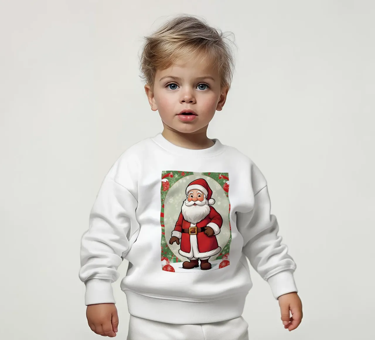 Babbo Natale felpa neonato da Twinkle & Thread