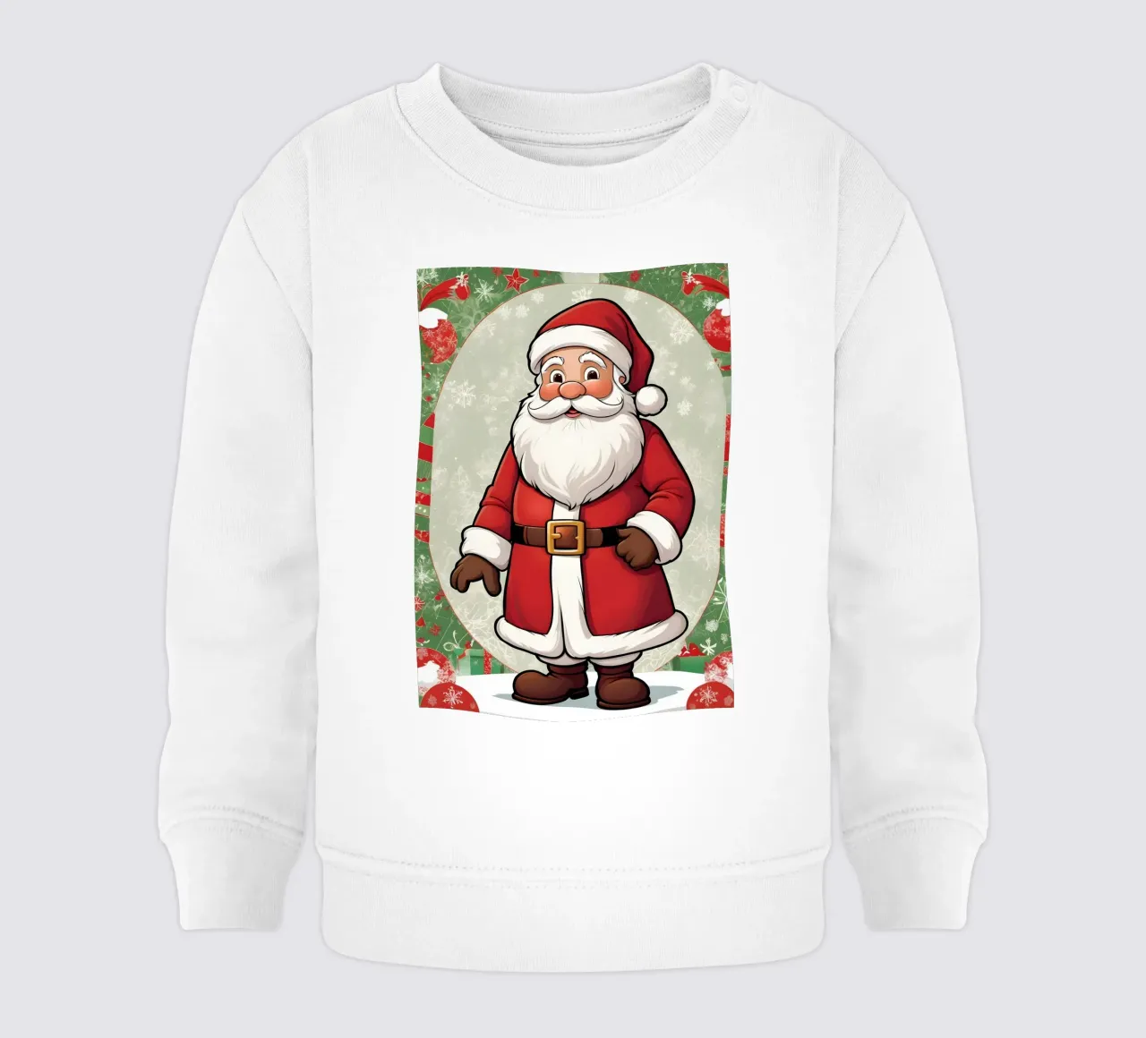 Babbo Natale felpa neonato da Twinkle & Thread