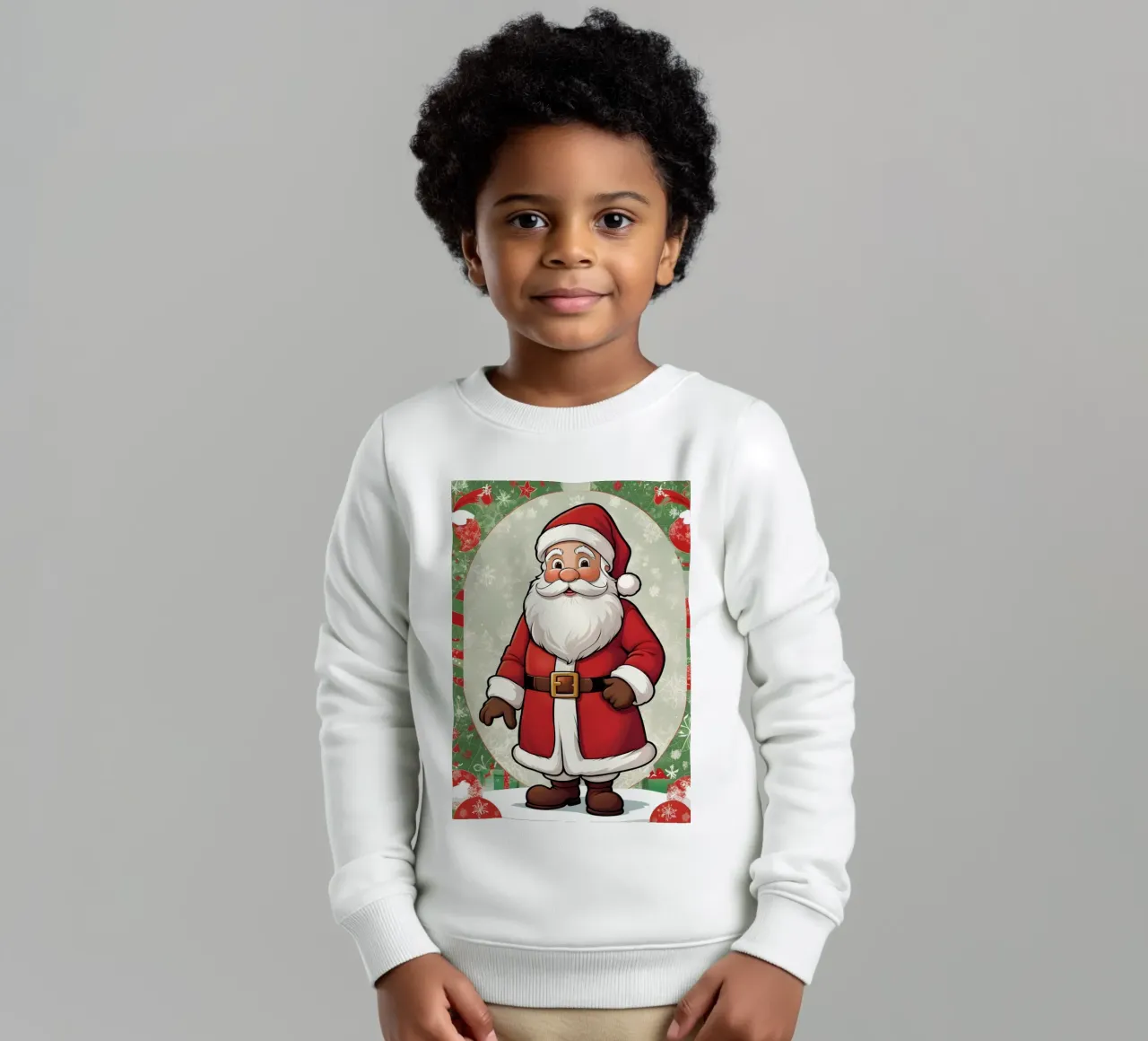 Babbo Natale felpa bambino da Twinkle & Thread