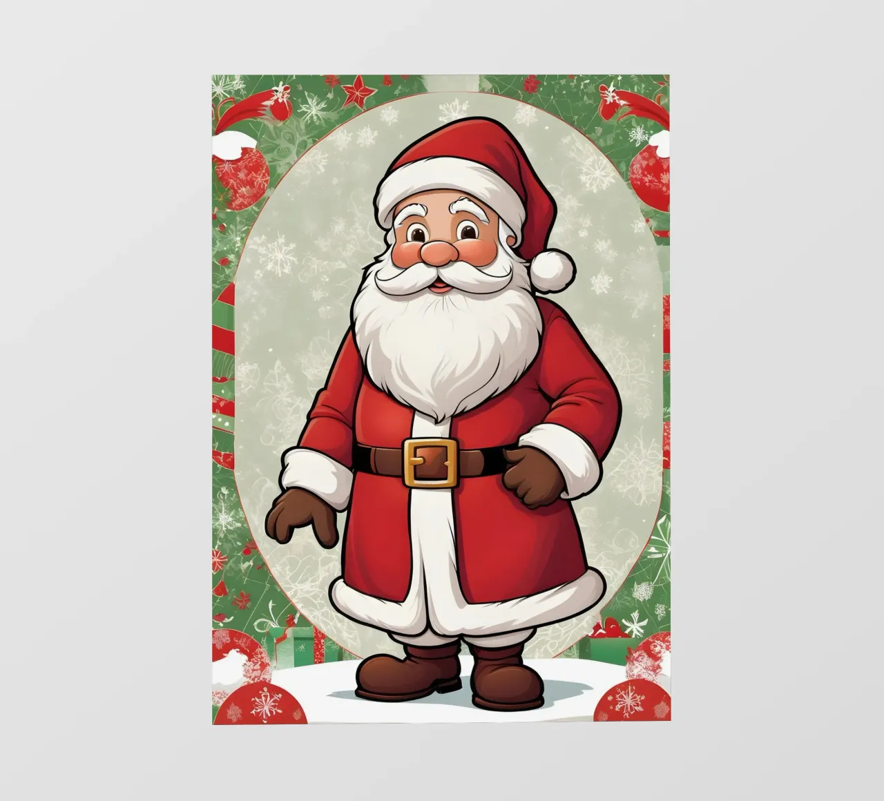 Babbo Natale telo in pvc da Twinkle & Thread
