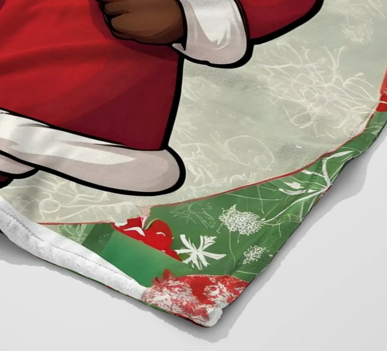 Babbo Natale coperta in pile da Twinkle & Thread
