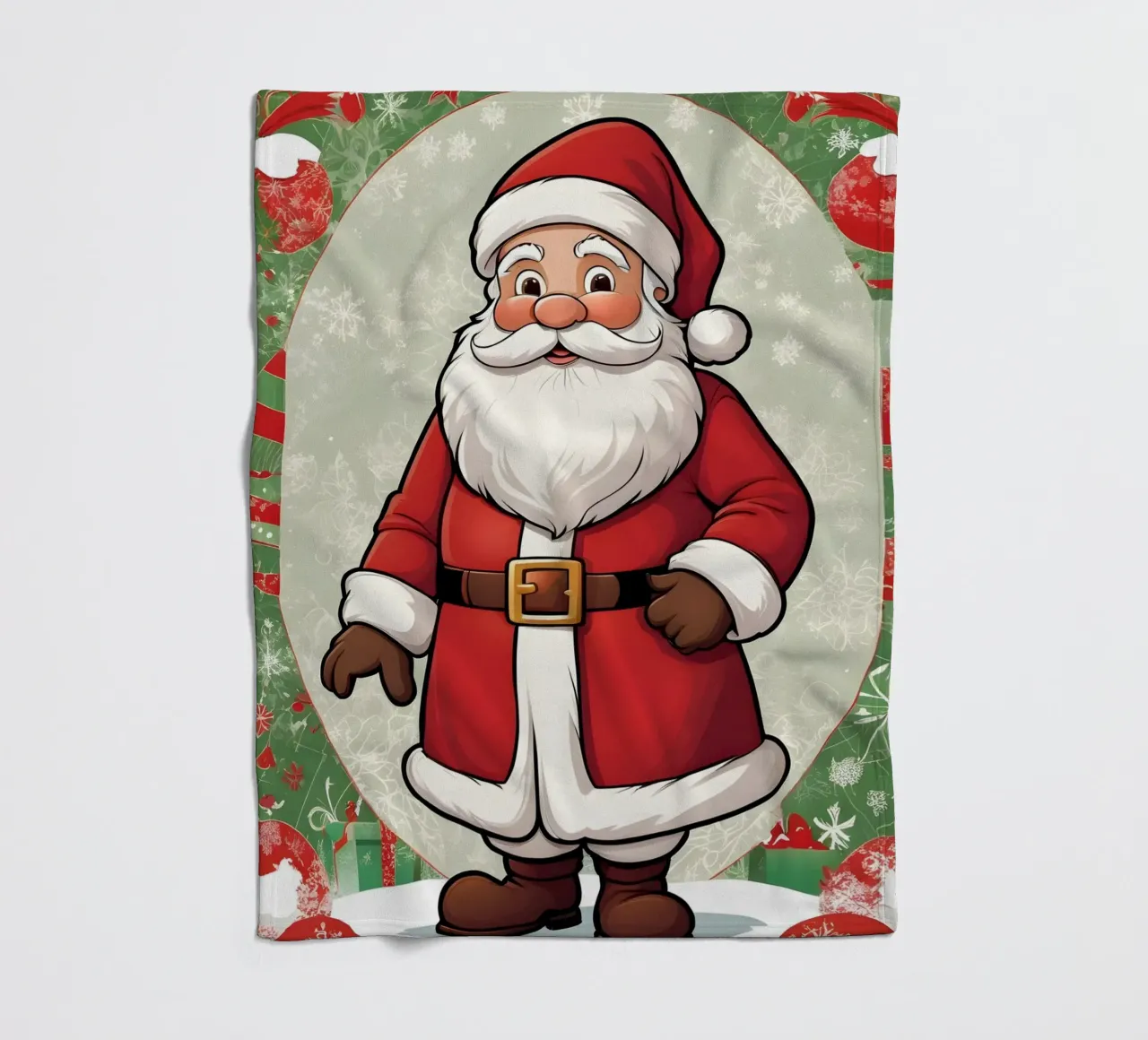 Babbo Natale coperta in pile da Twinkle & Thread