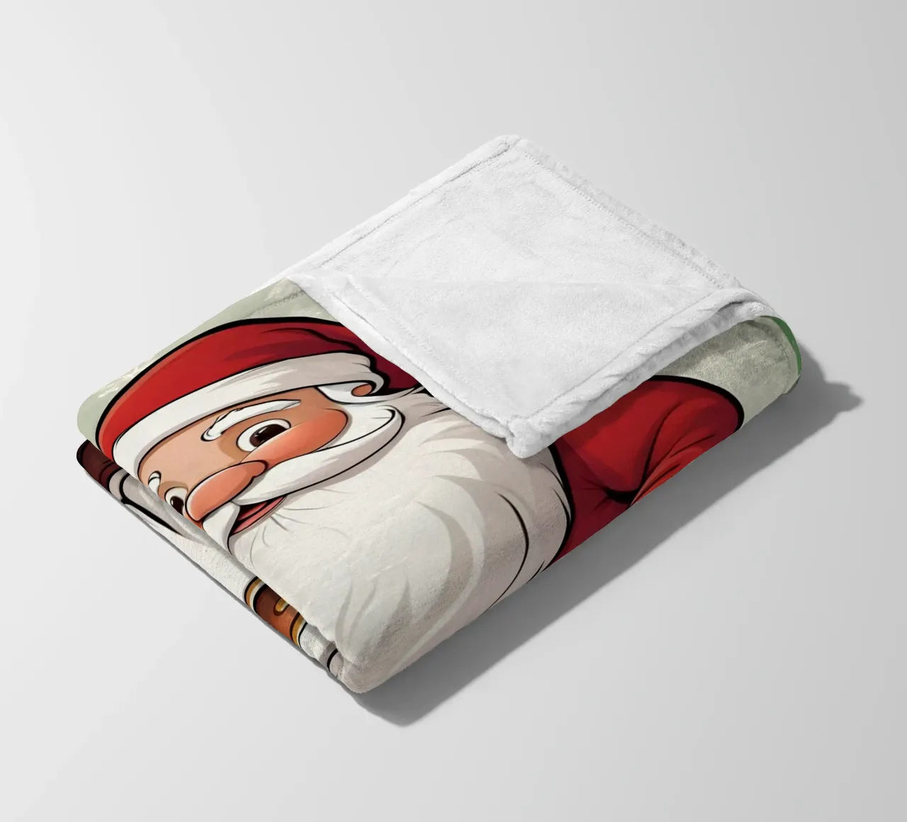 Babbo Natale coperta in pile da Twinkle & Thread