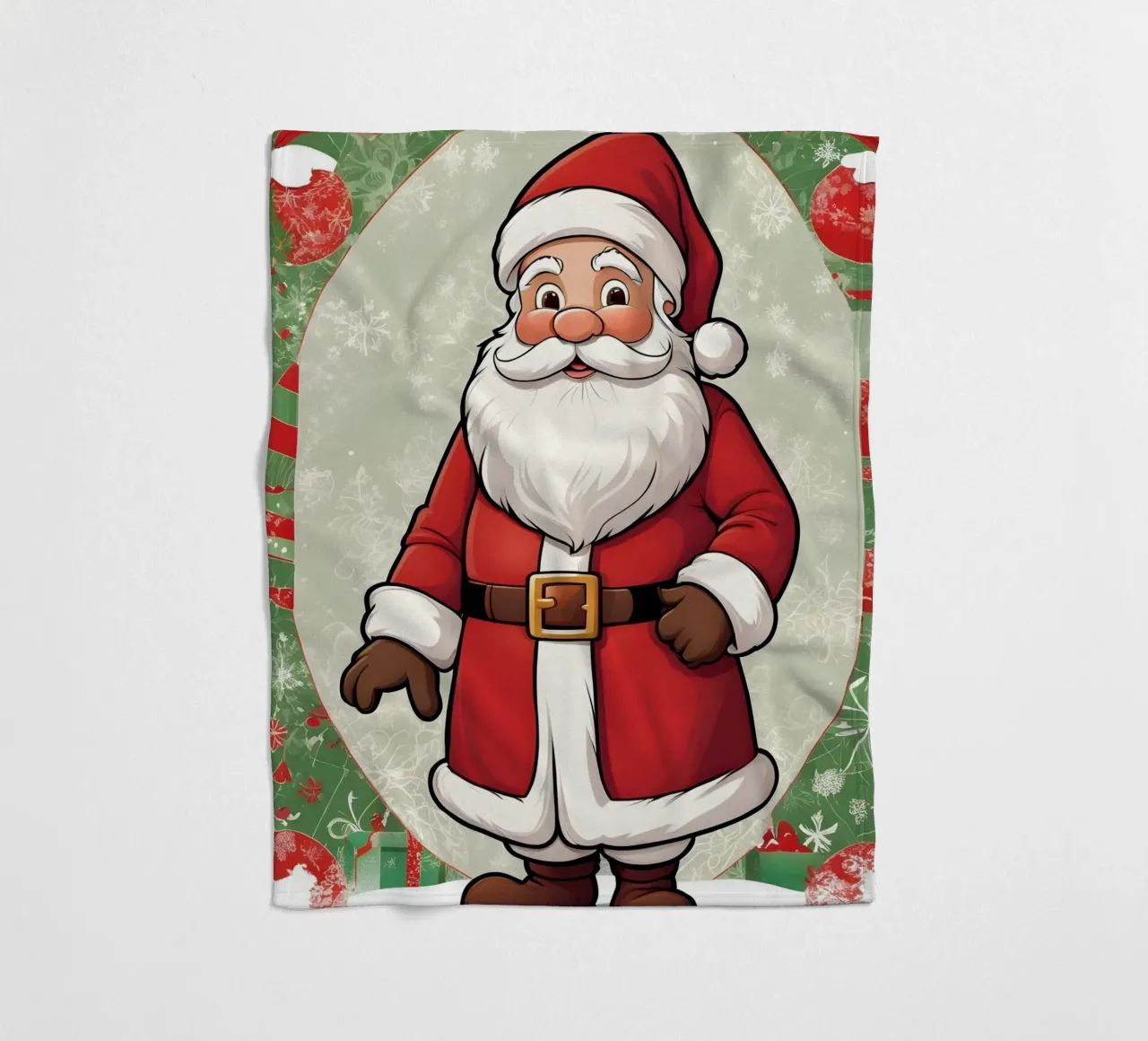 Babbo Natale coperta in pile da Twinkle & Thread