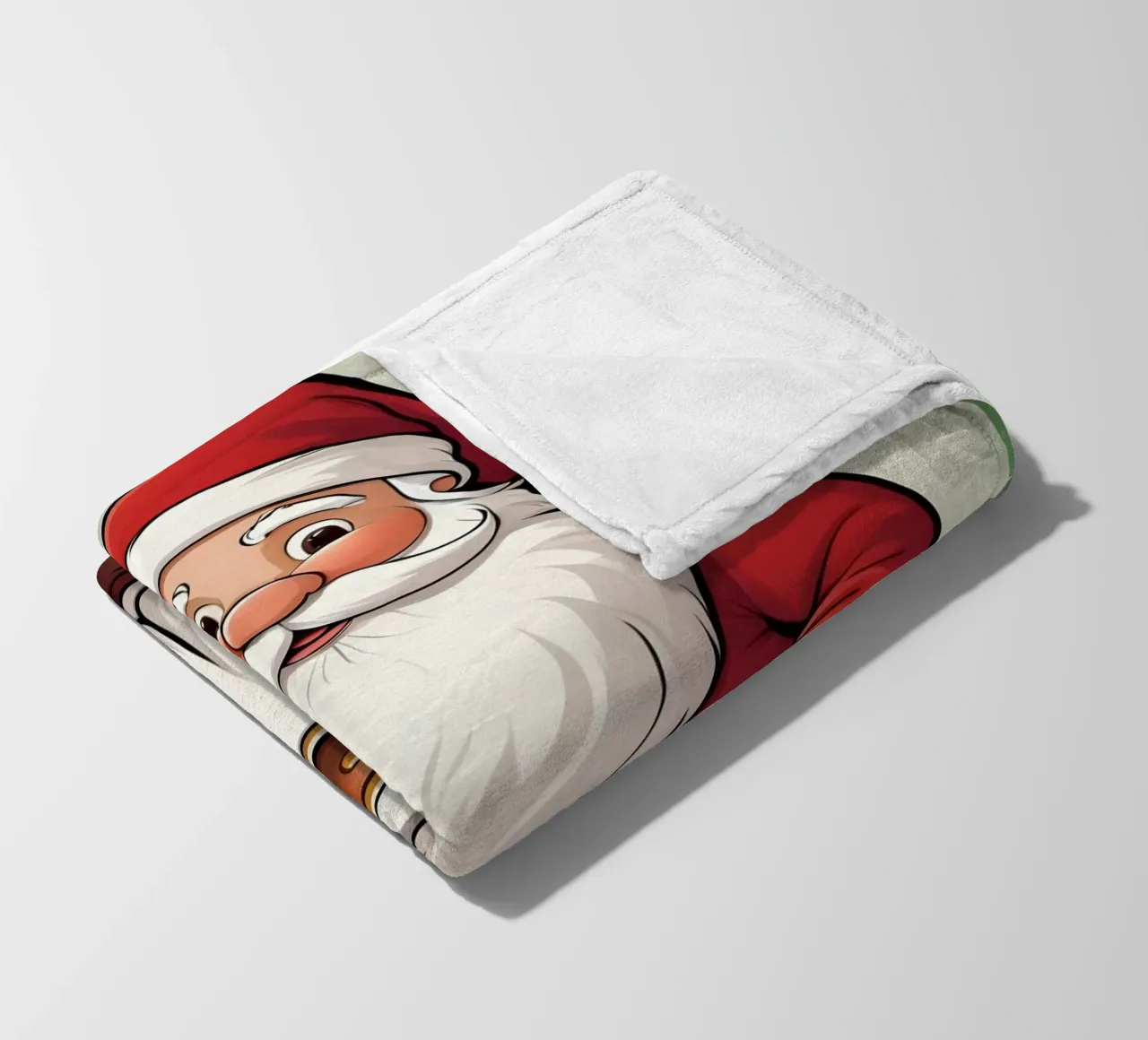 Babbo Natale coperta in pile da Twinkle & Thread