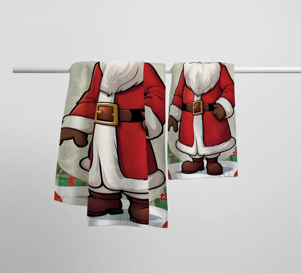 Babbo Natale asciugamano da bagno da Twinkle & Thread