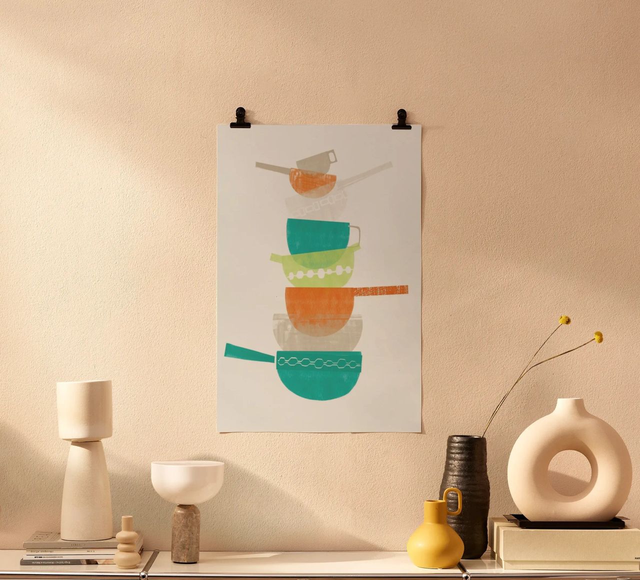 Pots'n'Pans poster by Catherine Aguilar