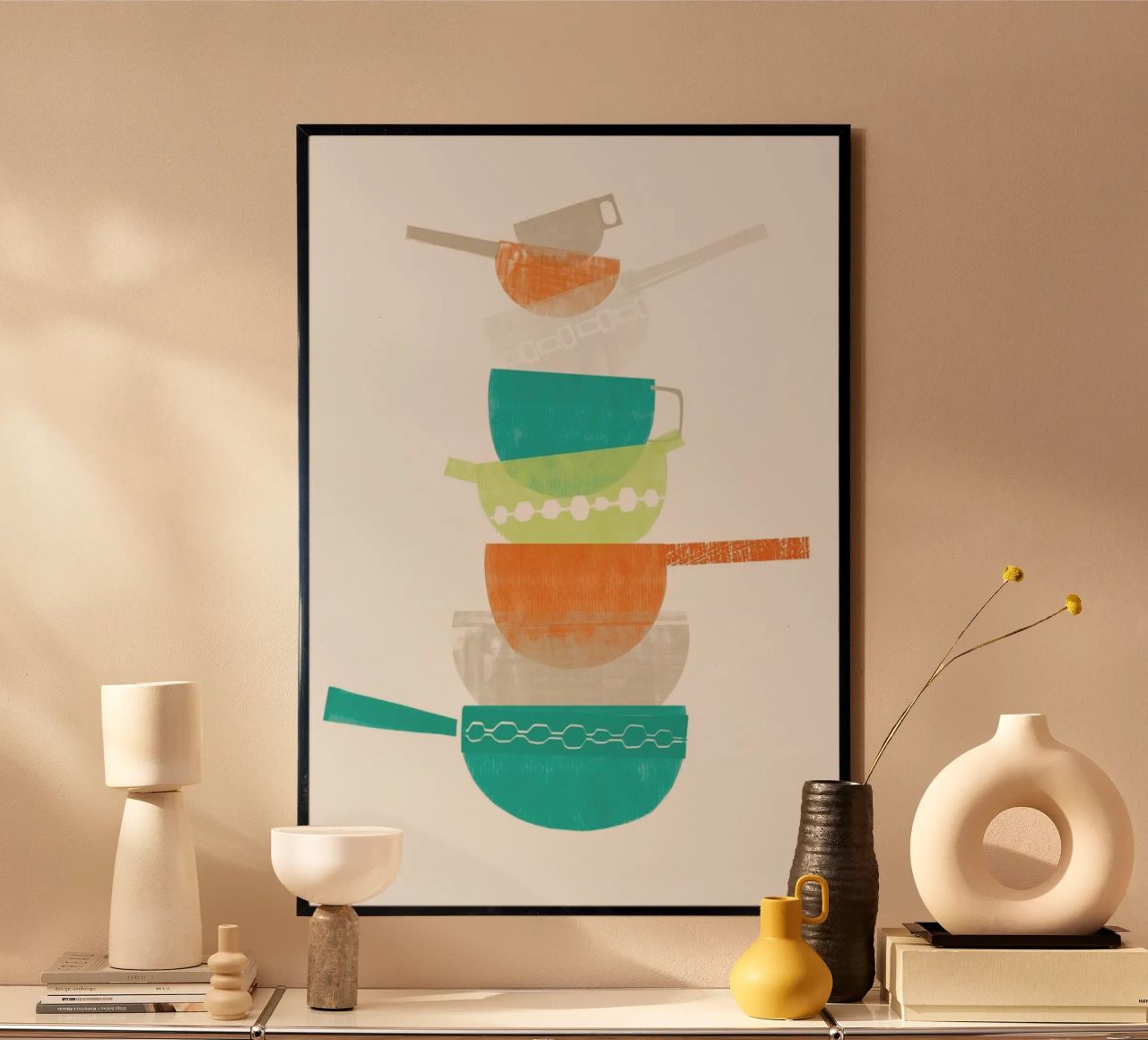 Pots'n'Pans poster by Catherine Aguilar