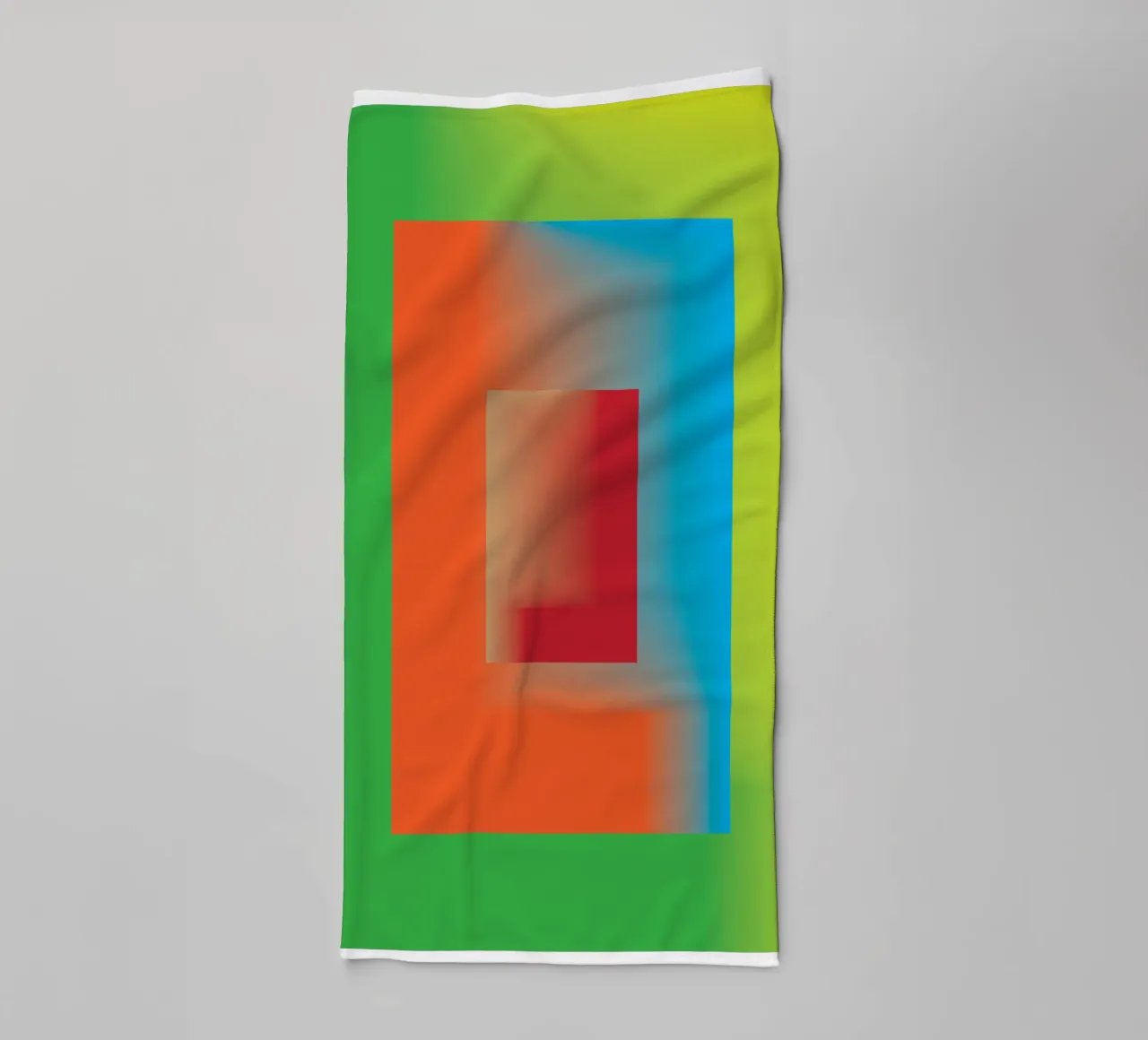 windows rectangle gradiation towel by Plumpz