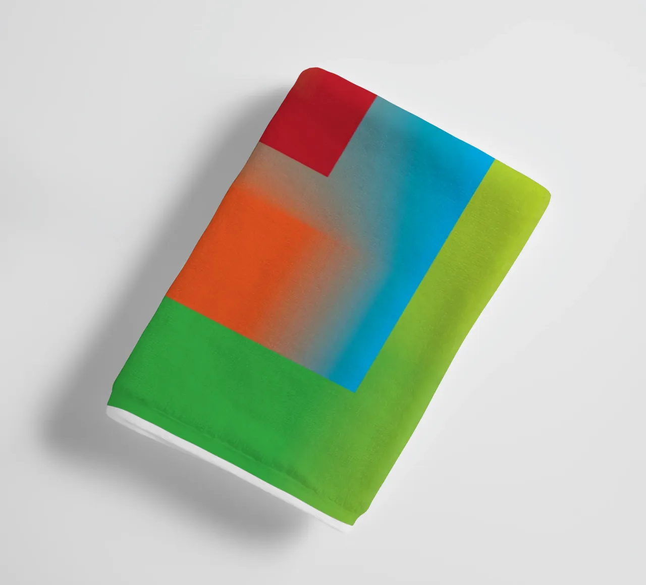 windows rectangle gradiation towel by Plumpz