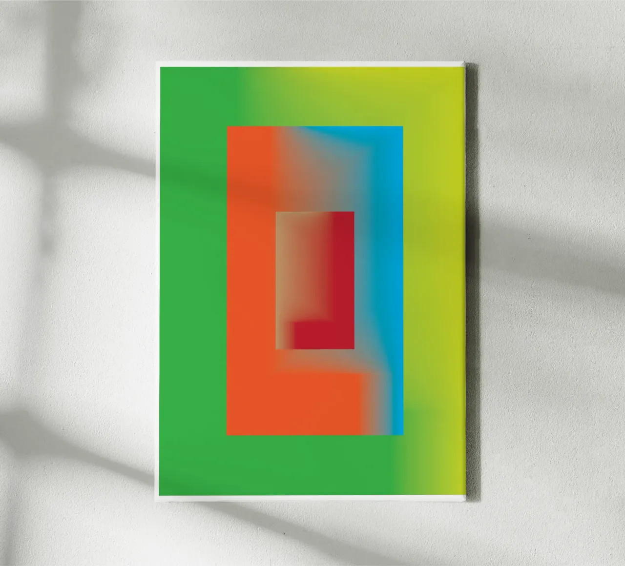 windows rectangle gradiation canvas by Plumpz