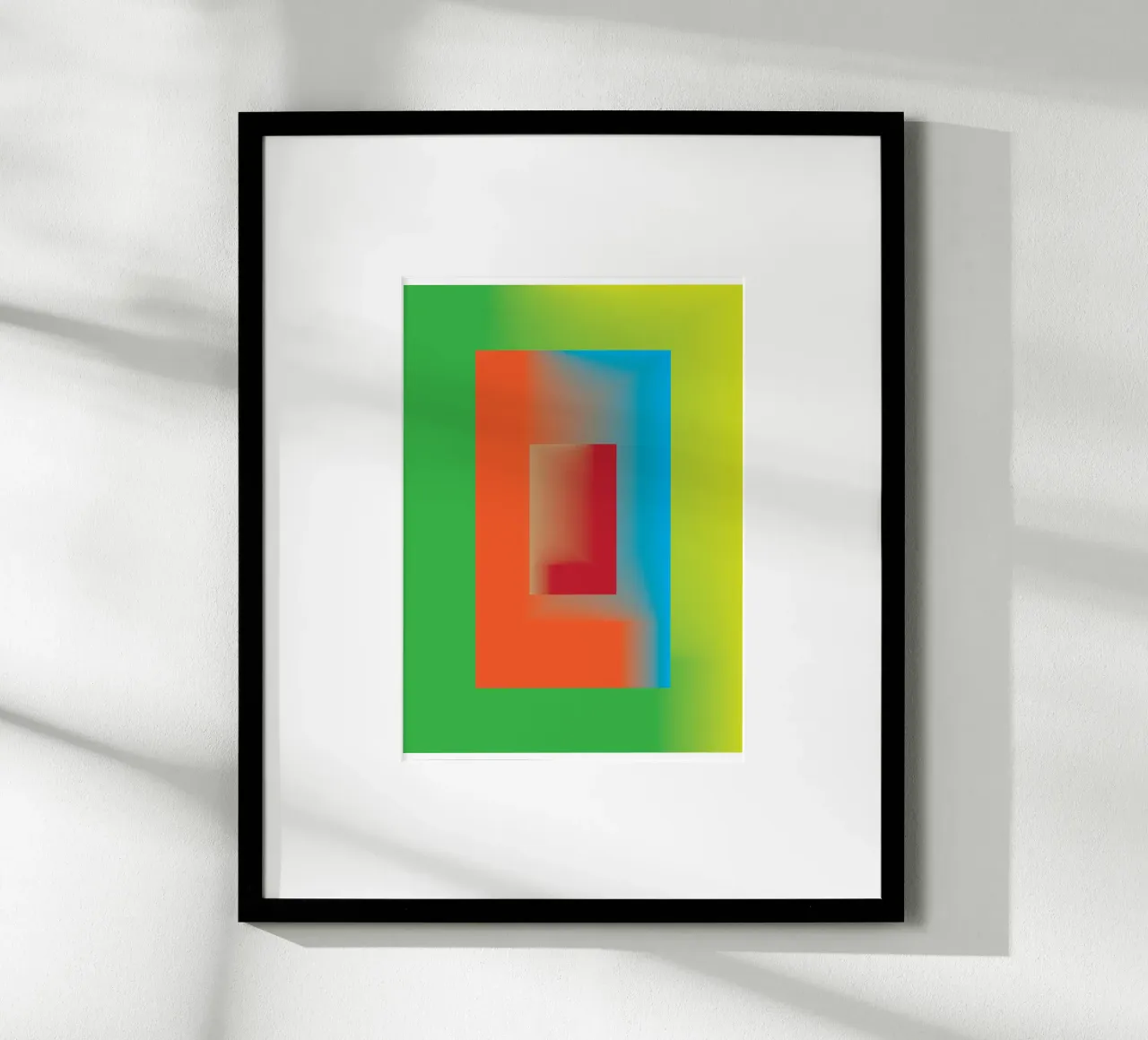 windows rectangle gradiation poster da Plumpz