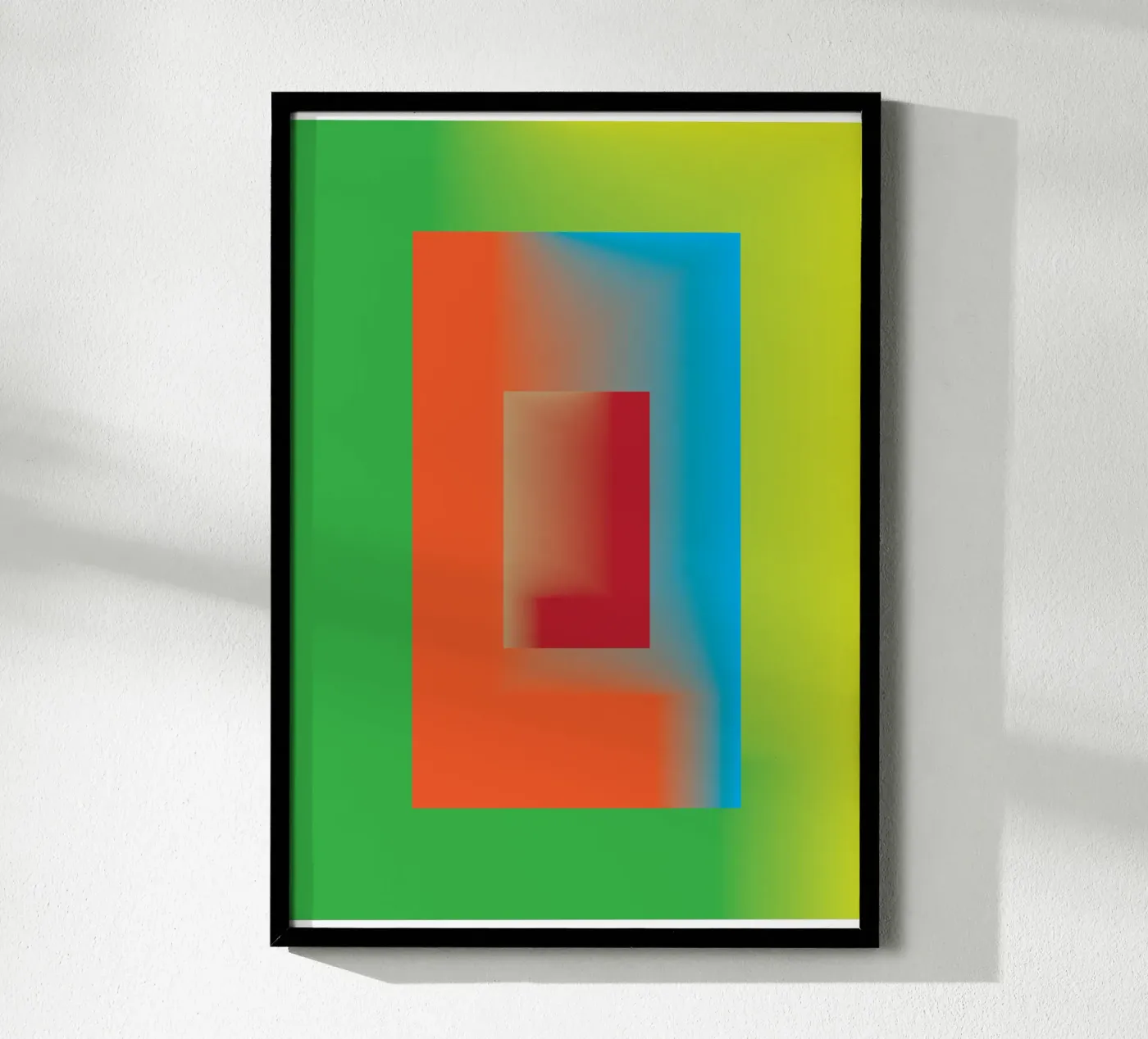 windows rectangle gradiation poster by Plumpz