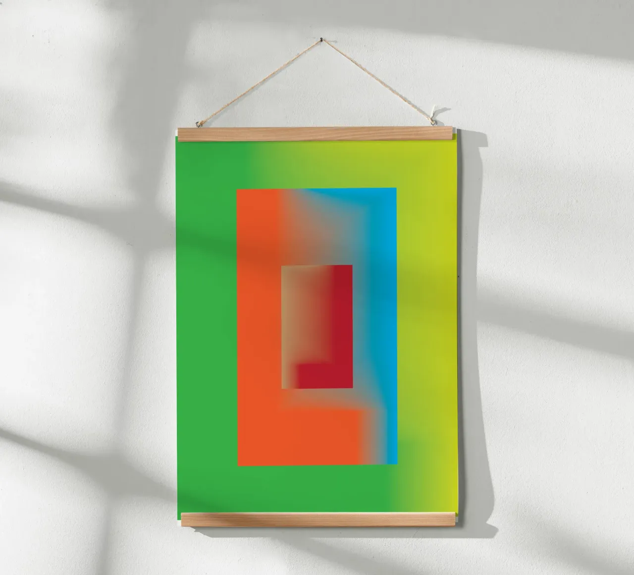 windows rectangle gradiation poster da Plumpz