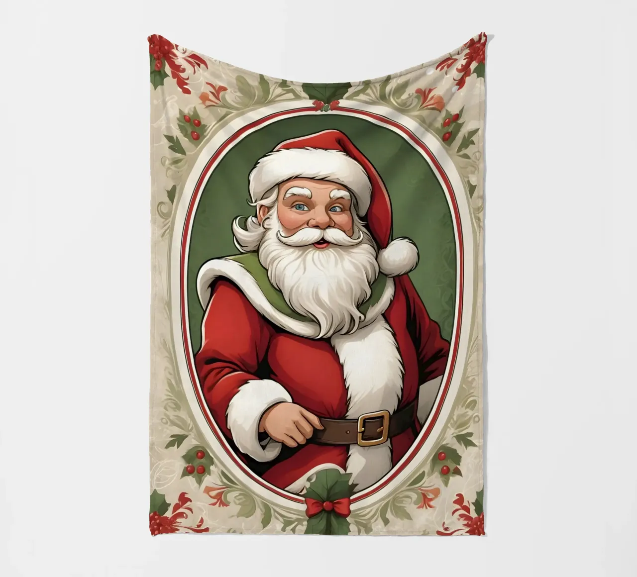 Babbo Natale coperta in pile da Twinkle & Thread