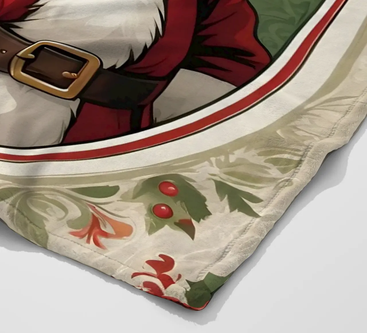 Babbo Natale coperta in pile da Twinkle & Thread