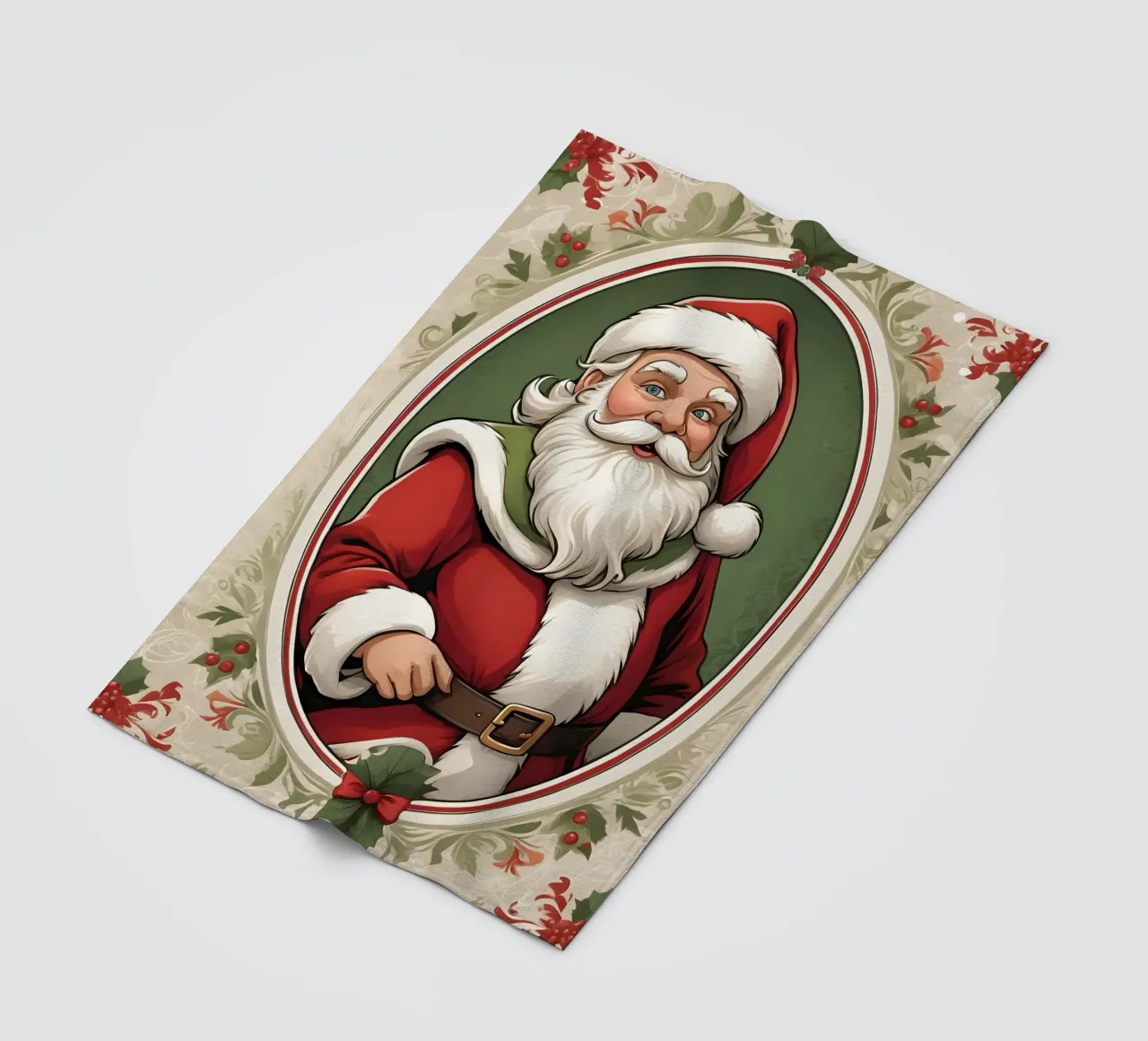 Babbo Natale coperta in pile da Twinkle & Thread