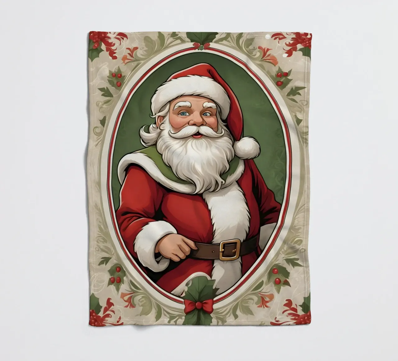 Babbo Natale coperta in pile da Twinkle & Thread